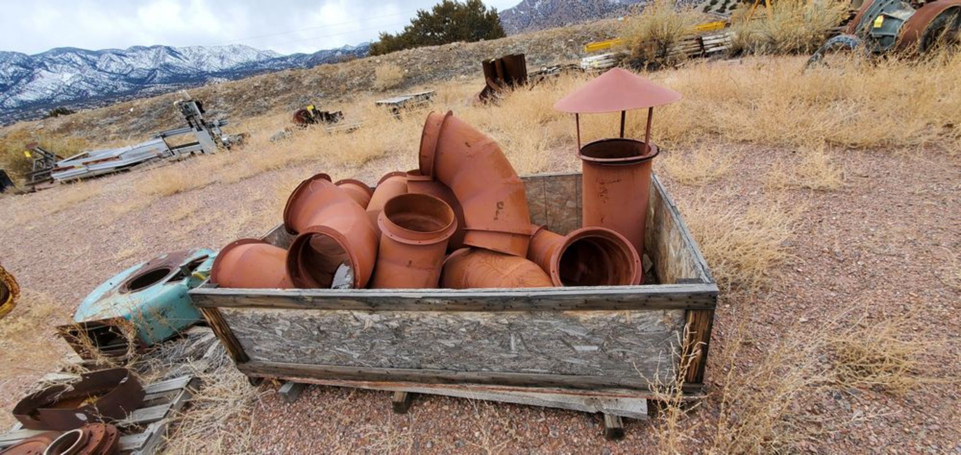 Located in Canon City, CO -- Lot: Misc piping and ductwork 14" Pipe/Duct loading fee $50 ***Note - Image 3 of 3