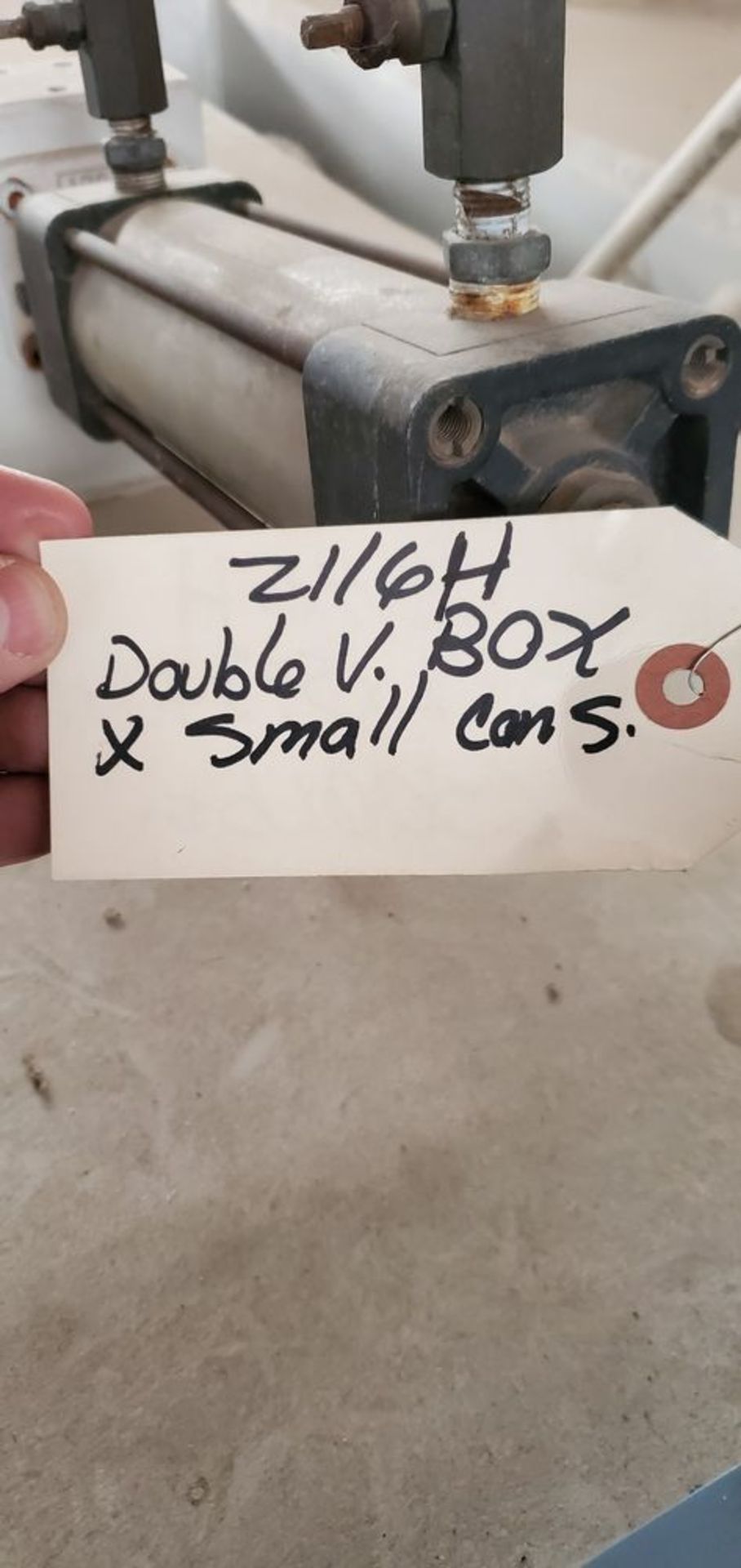 Located in Canon City, CO -- Double vacuum box small can, loading fee $50 ***Note from Auctioneer: - Image 2 of 4