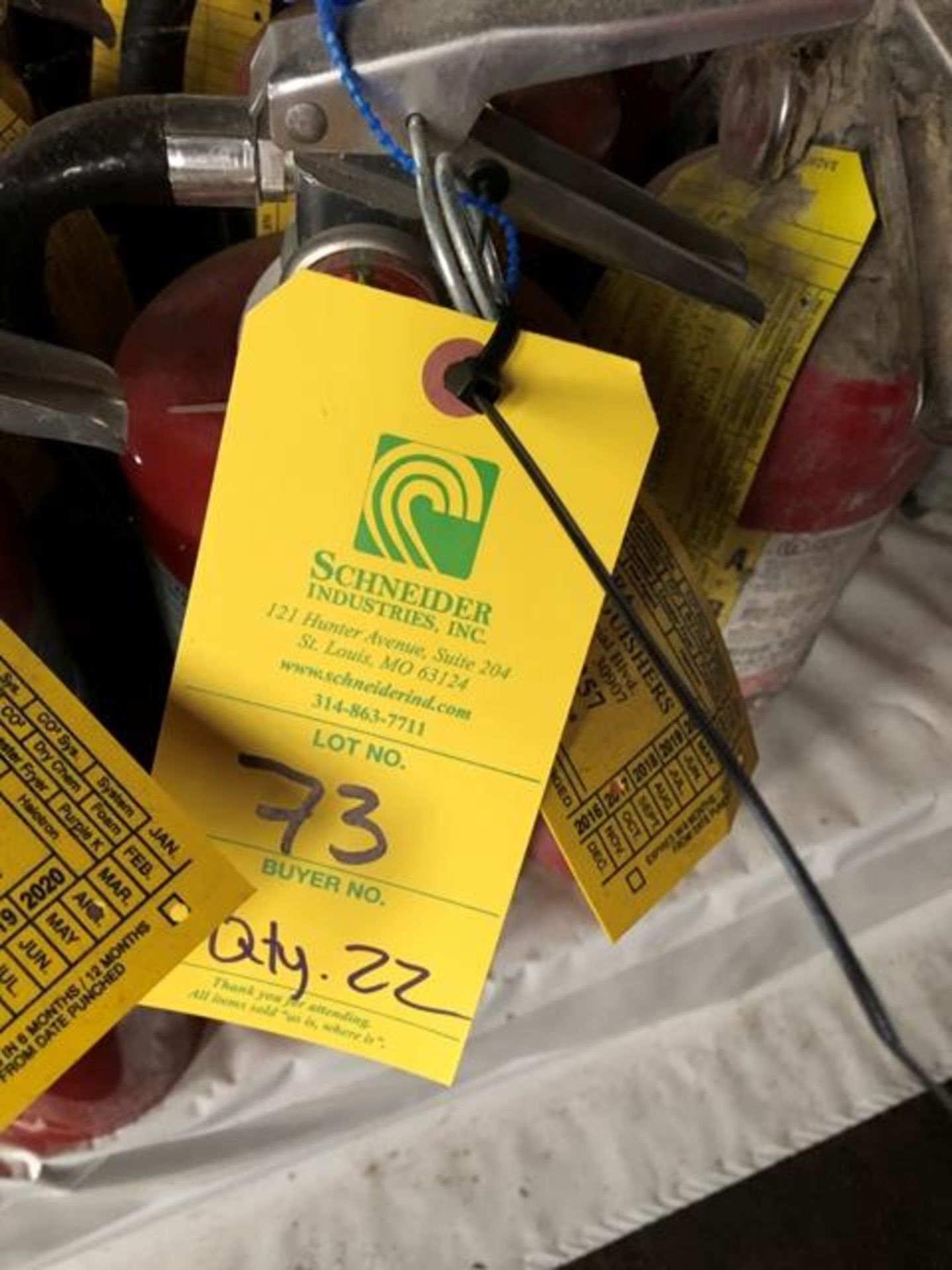 Fire Extinguisher, Qty. 22 - Image 2 of 3