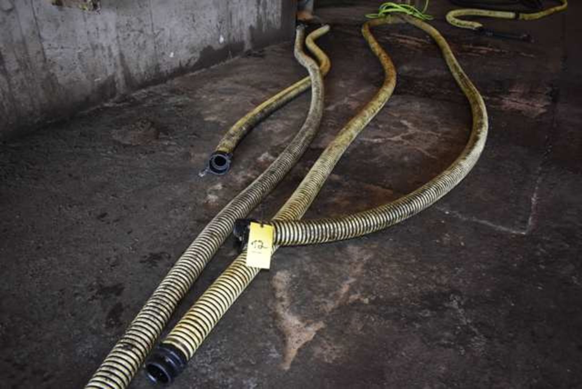 Suction Hose - 3"/2" Diameter Assorted, Various Length, Total Length Approx. 100'. LOADING FEE: $100