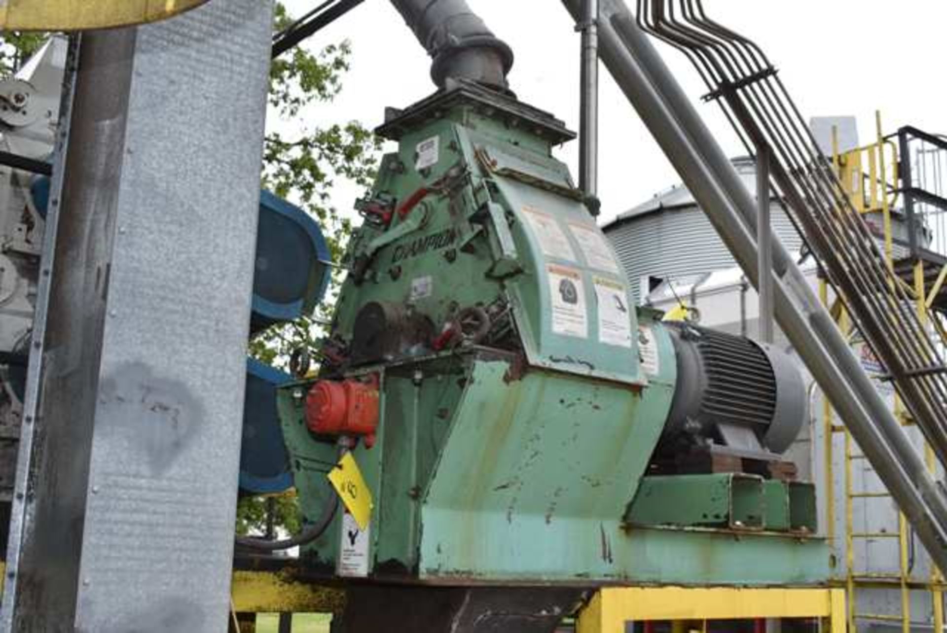 Roskamp Champion Hammer Mill, 11 1/2 x 22 Size, 40 HP Motor. LOADING FEE: $750