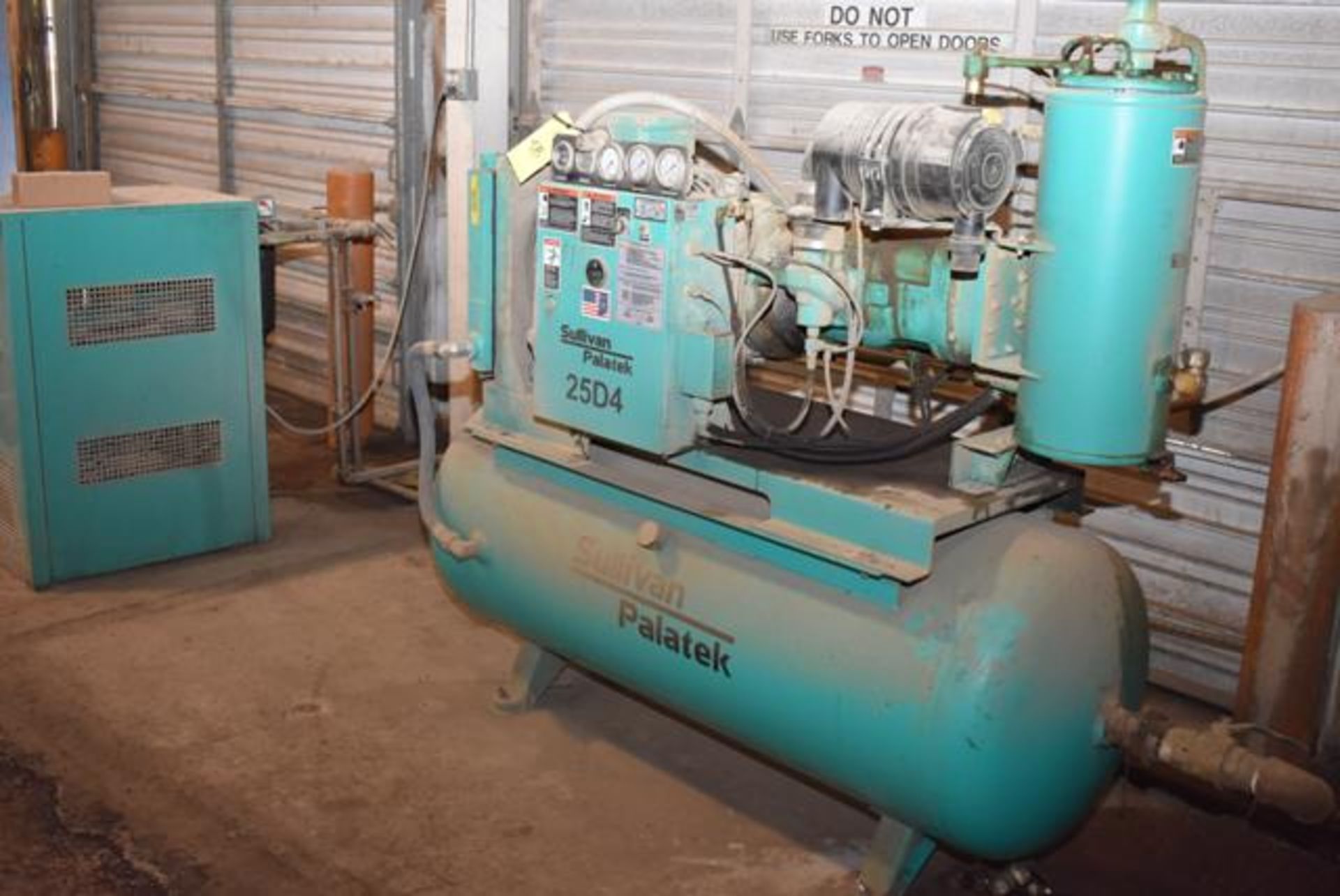 Sullivan Palatek Model 25D-4 Air Compressor, 8796 Hours Indicated, 25 HP Motor. LOADING FEE: $250 - Image 2 of 2