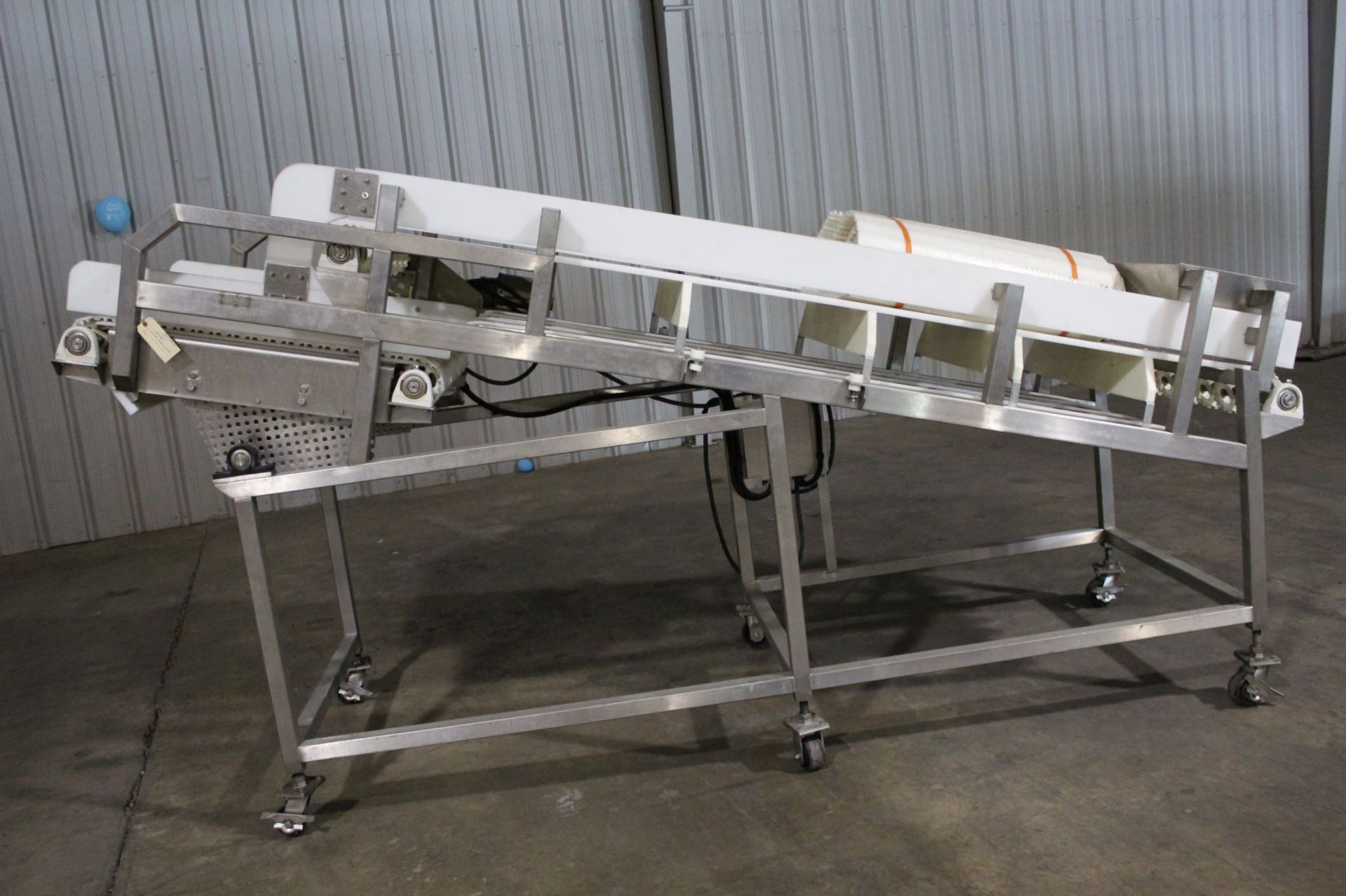 Frozen Block Conveyor, 34" wide x 140" long, Item# bbwifrblcon-1, Located in: Gainsville, GA