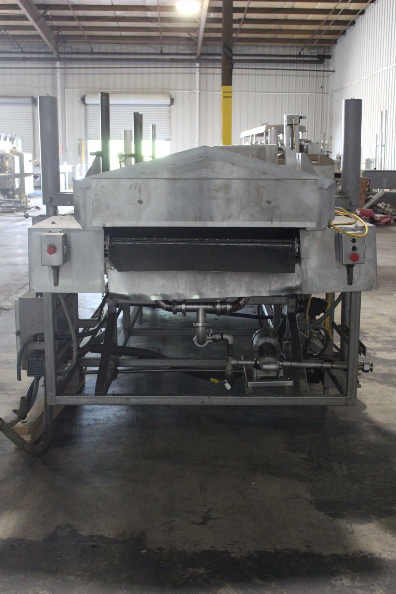 Stein Thermal Fin Fryer, Model# TFFII-3419, Serial# 341, Item# ffstetff341, 34" wide x 19' long, - Image 5 of 8