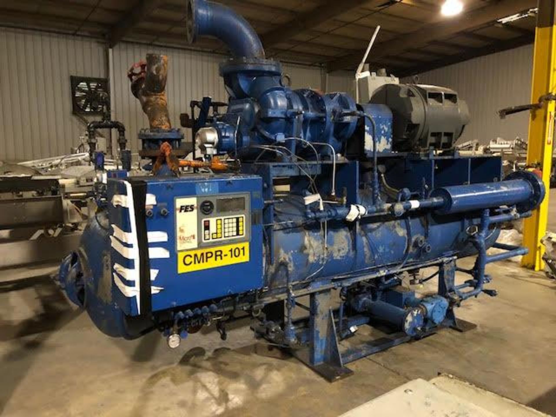 Mycom Screw Compressor, Model# 250VSD, 350 HP, Serial# 2556290, Item# ffmycscom6290, Located in: