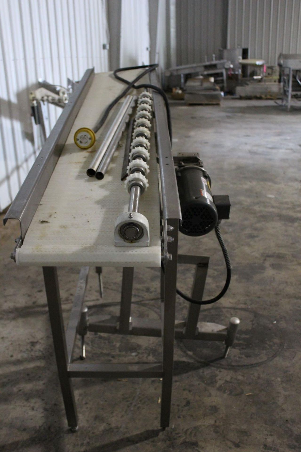 Conveyor System, 76" long x 12" wide, Model# SS-HMQ-821-40-H1-56-20, Item# ffconvesys-2, Located in: - Image 2 of 5