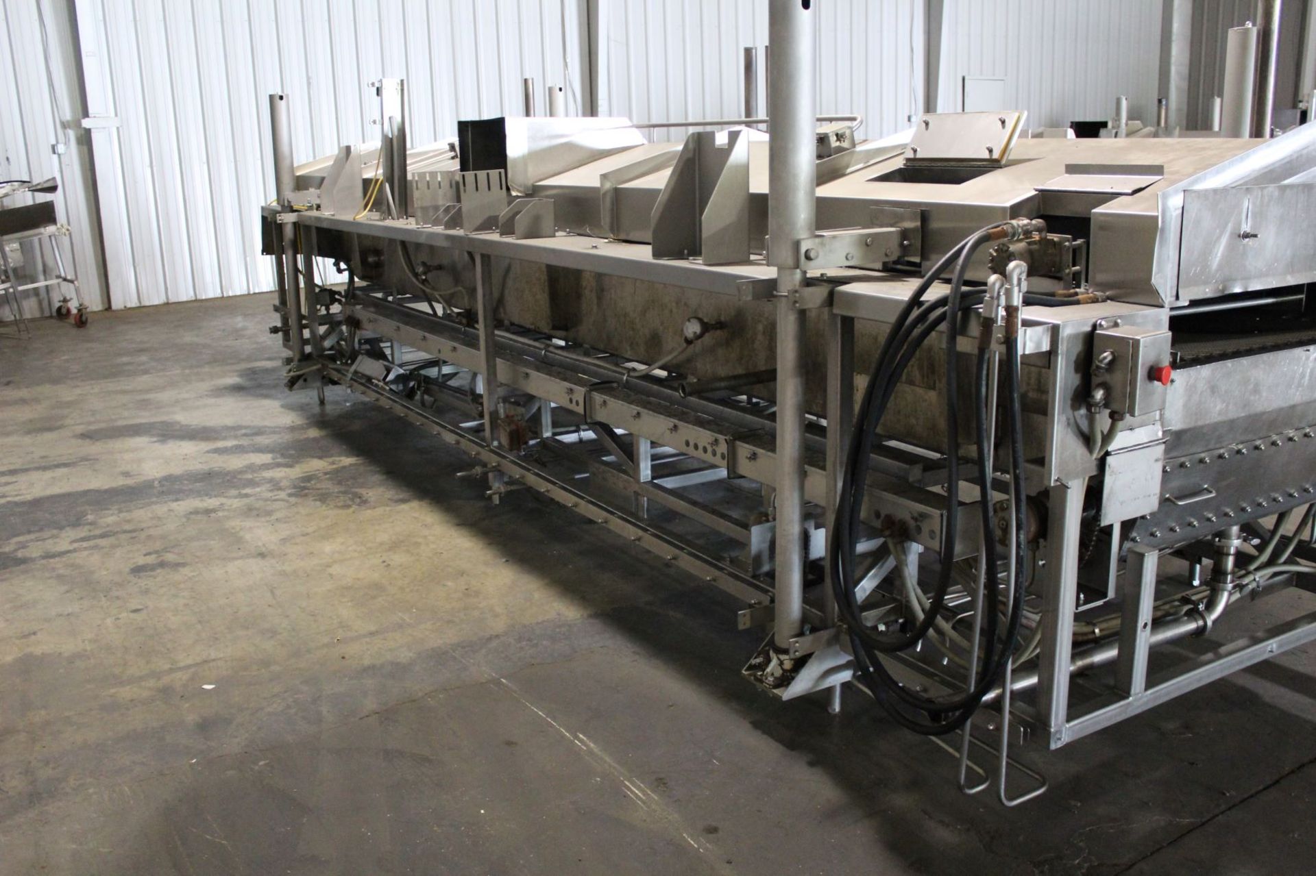 Stein Thermal Fin Fryer, Model# TFFII-3419, Serial# 341, Item# ffstetff341, 34" wide x 19' long, - Image 2 of 8