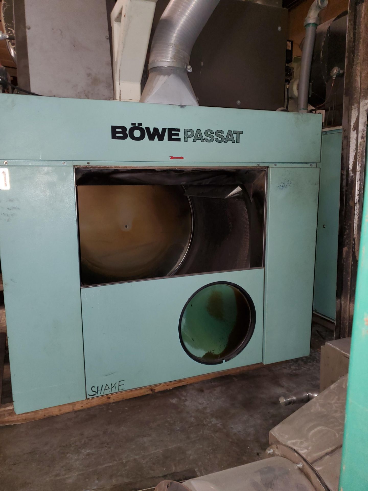 BOWE PASSAT Dryer Gas/steam Heated Model 258.50G-WV Serial 931488.06. Capacity 50,0 Kg. 480 Volts, - Image 2 of 5