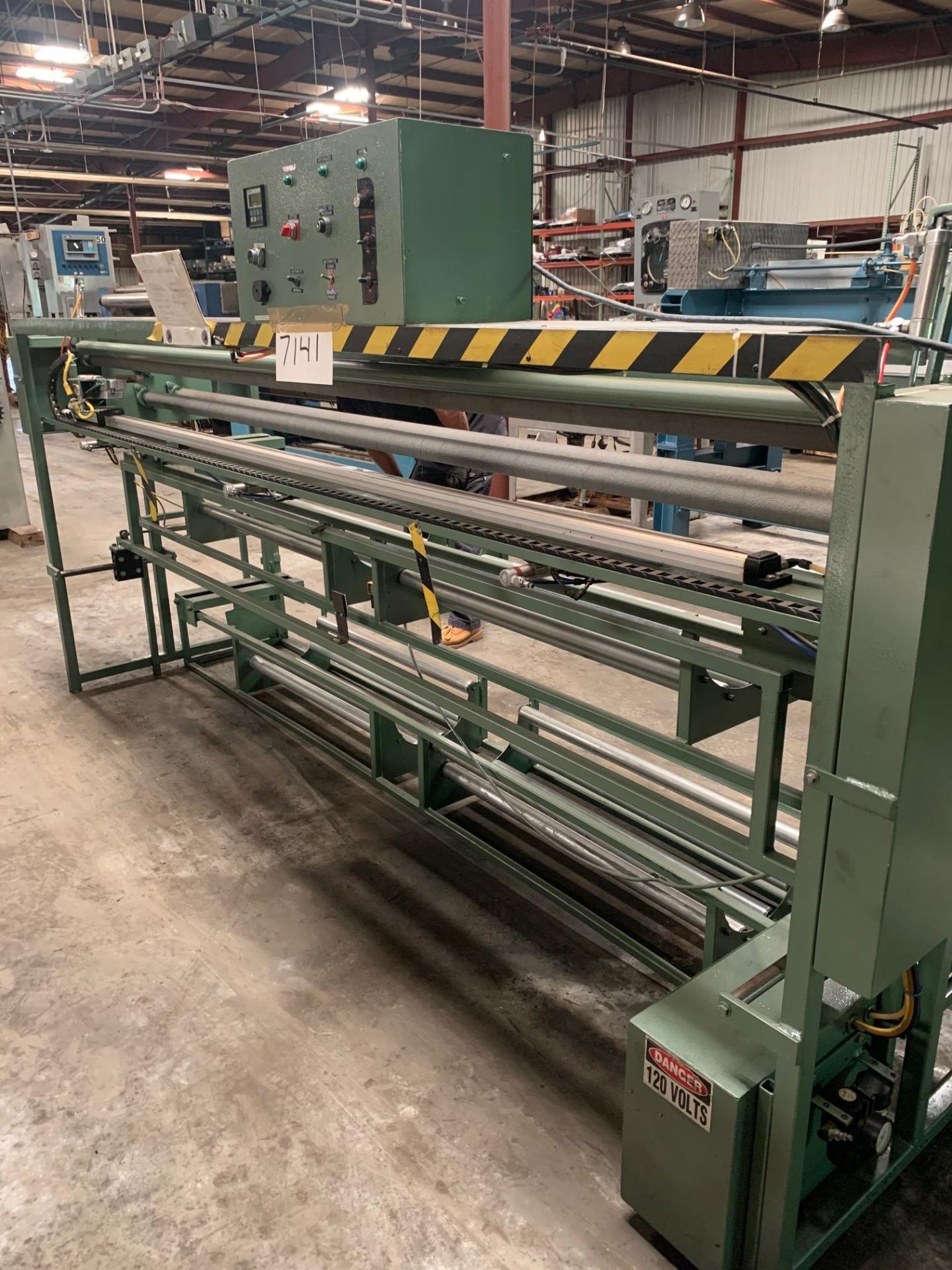 Cutting panels machine 10' 120 volts, Rigging Fee: $150 - Image 5 of 13