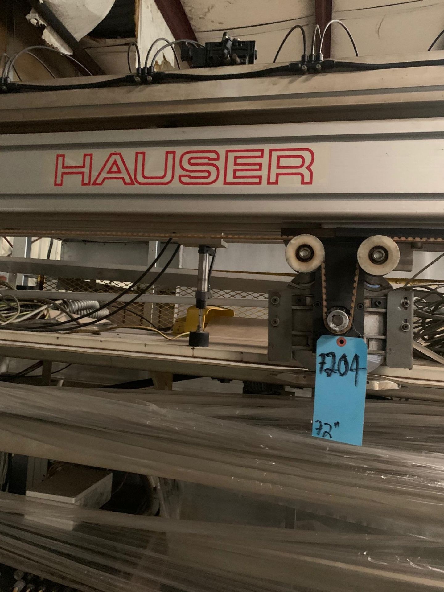 Hauser. Model Comtac 3000 Automatic Cut Panels and Stacking System, Rigging Fee: $150 - Image 4 of 11