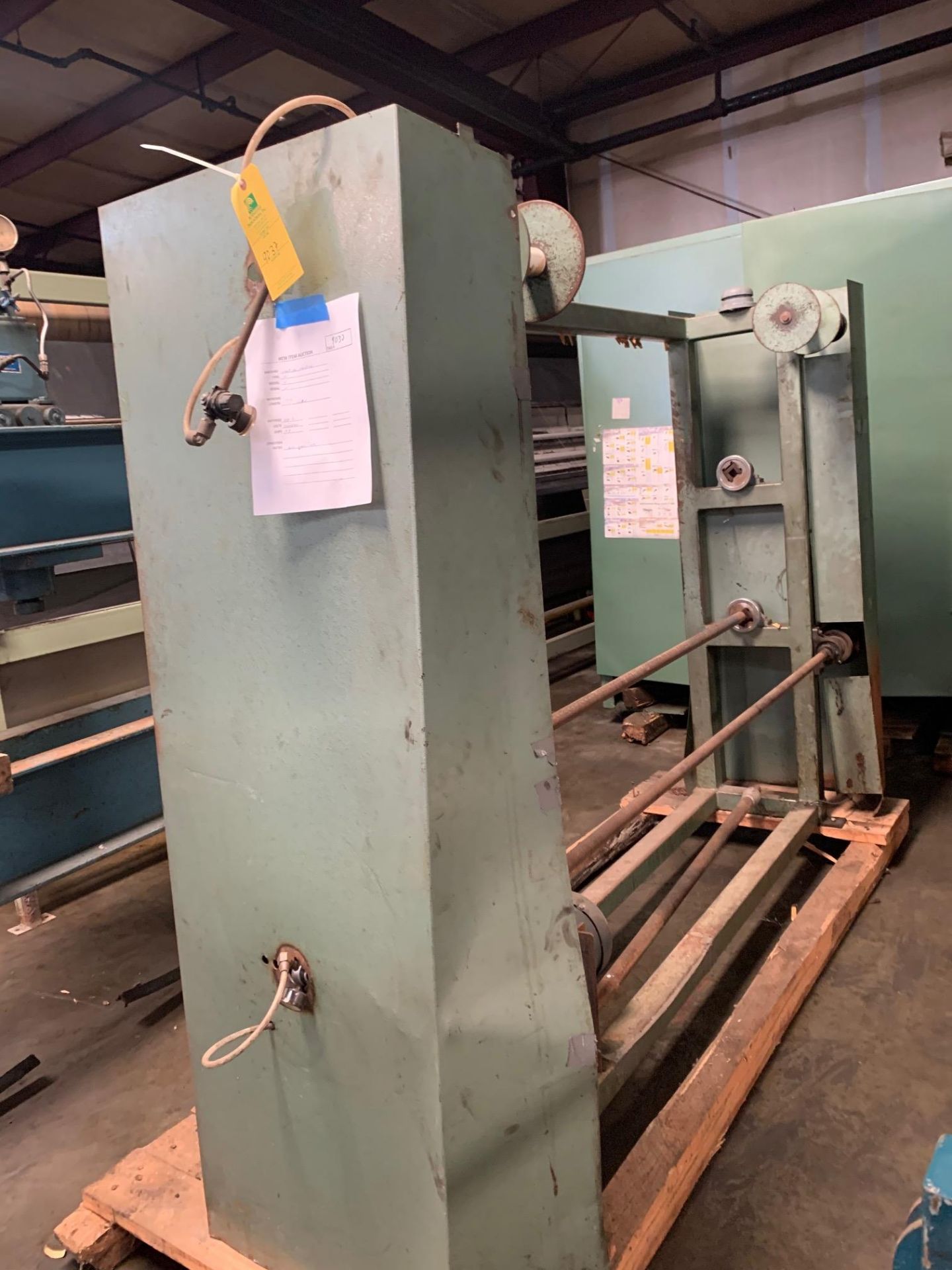 Roll Up Machine, Working Width 77", Rigging Fee $75