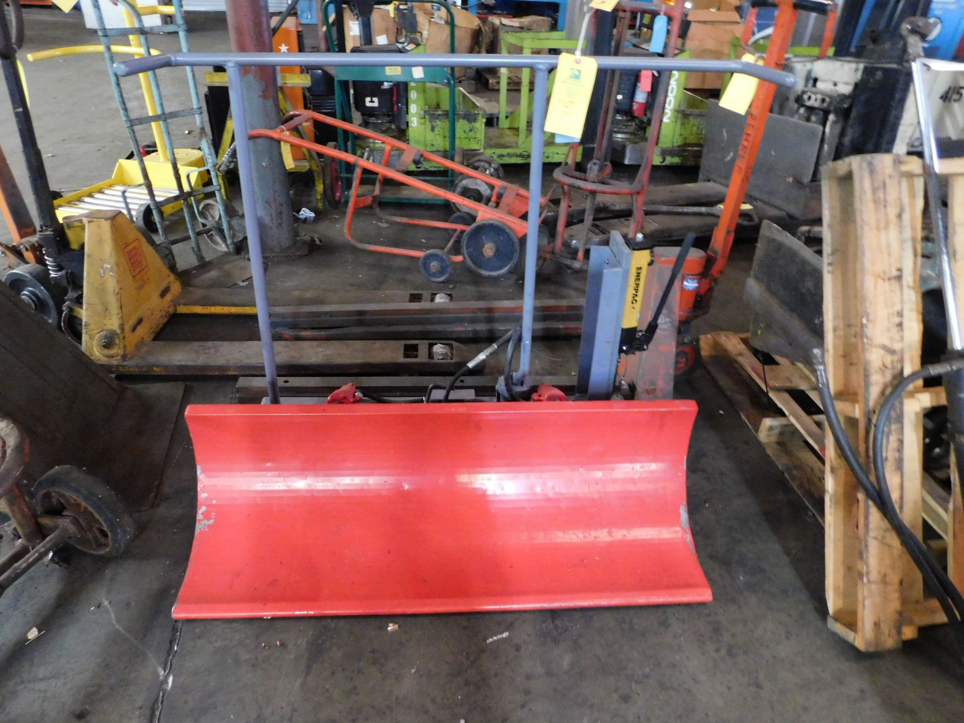 Hydraulic Plow (No Tag), Rigging Fee For This Item Is $25