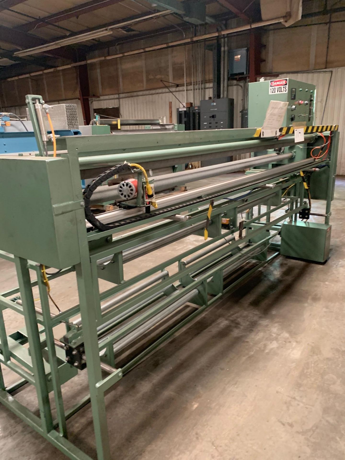 Cutting panels machine 10' 120 volts, Rigging Fee: $150 - Image 2 of 13