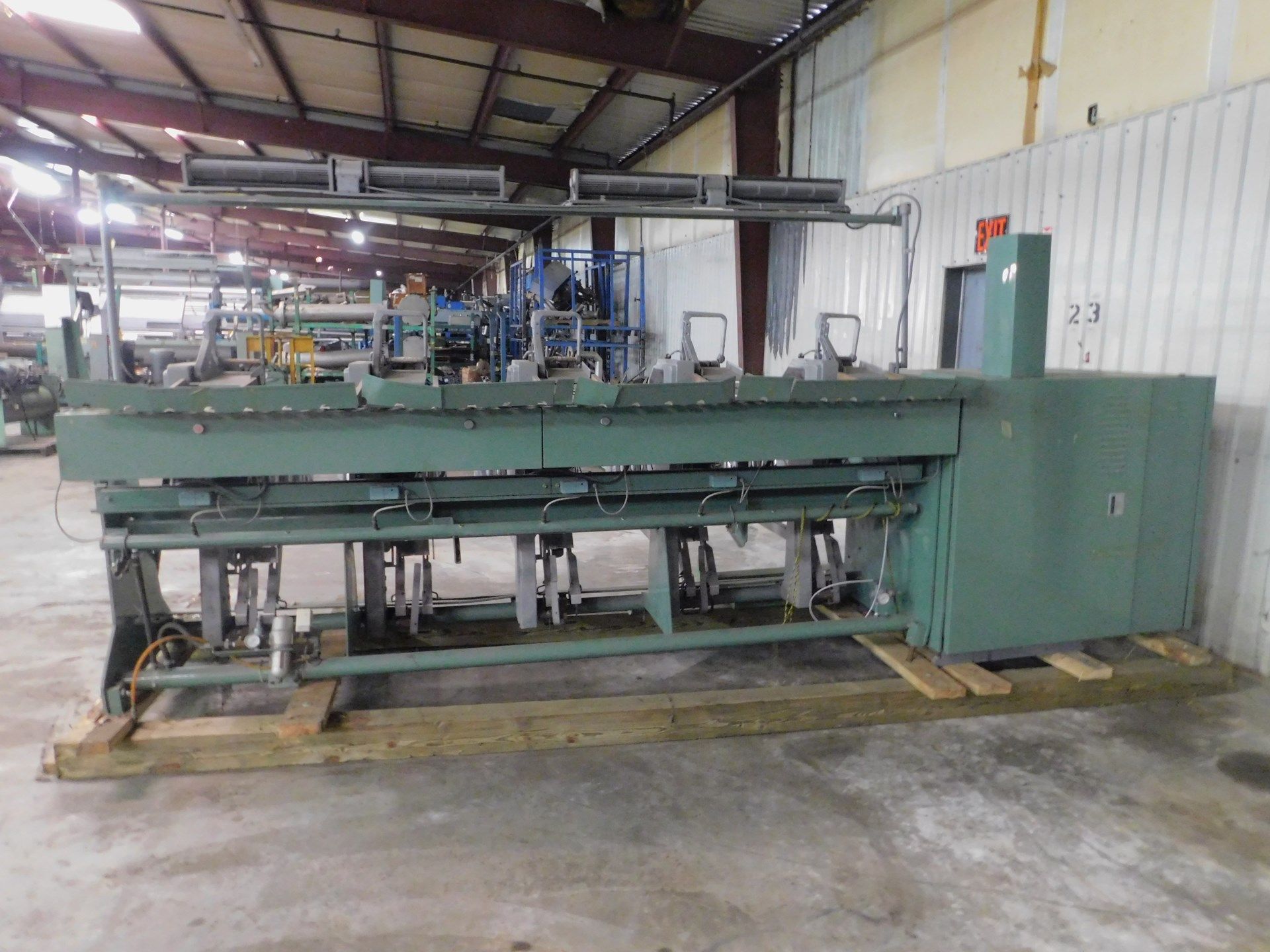 Murata Machinery Winding Machine, Model# 7R2, Serial# 89SX469040-01, 380V, 50 Hz, Working Width - Image 2 of 8