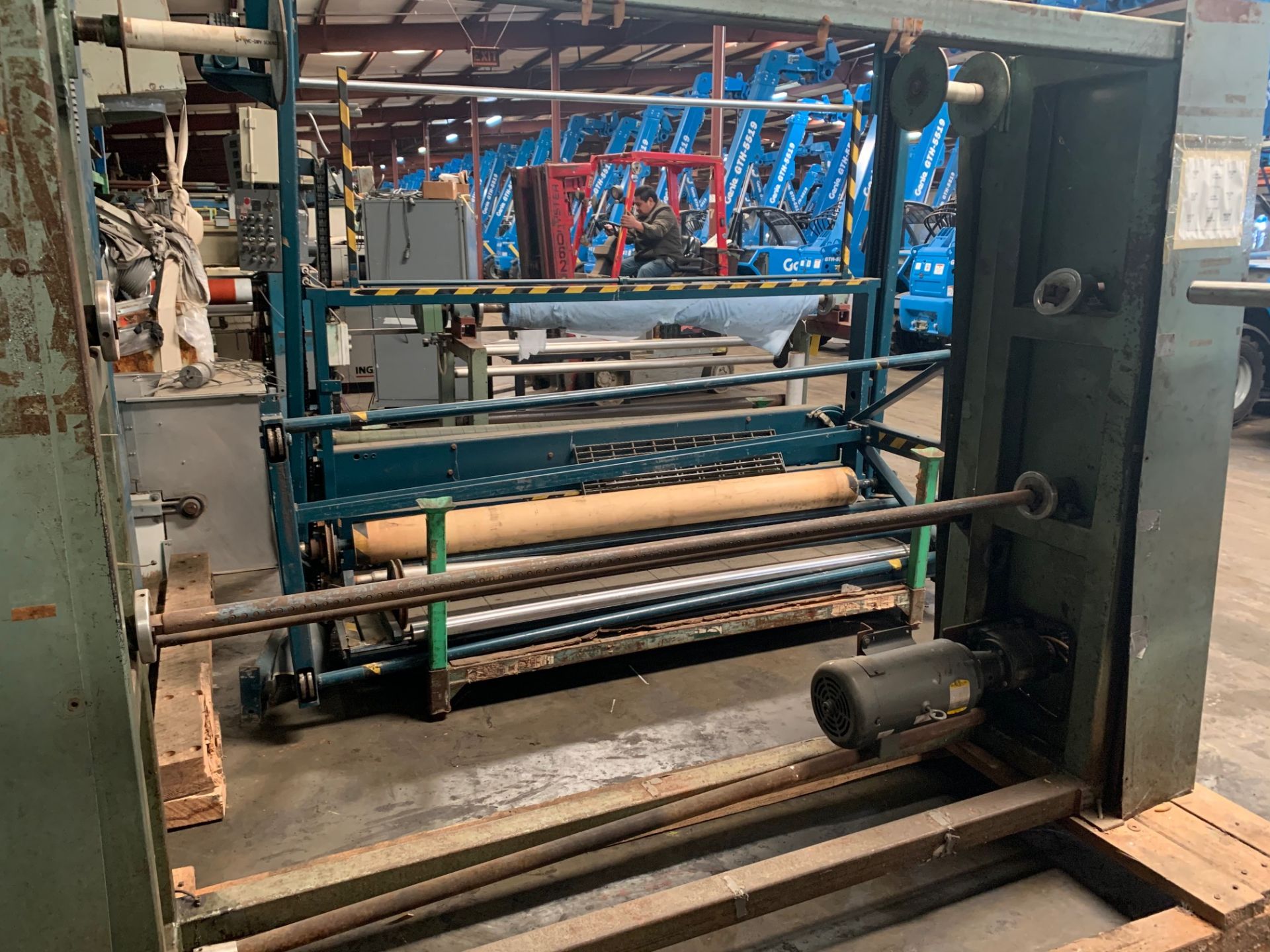 Roll Up Machine, Working Width 77", Rigging Fee $75 - Image 4 of 6