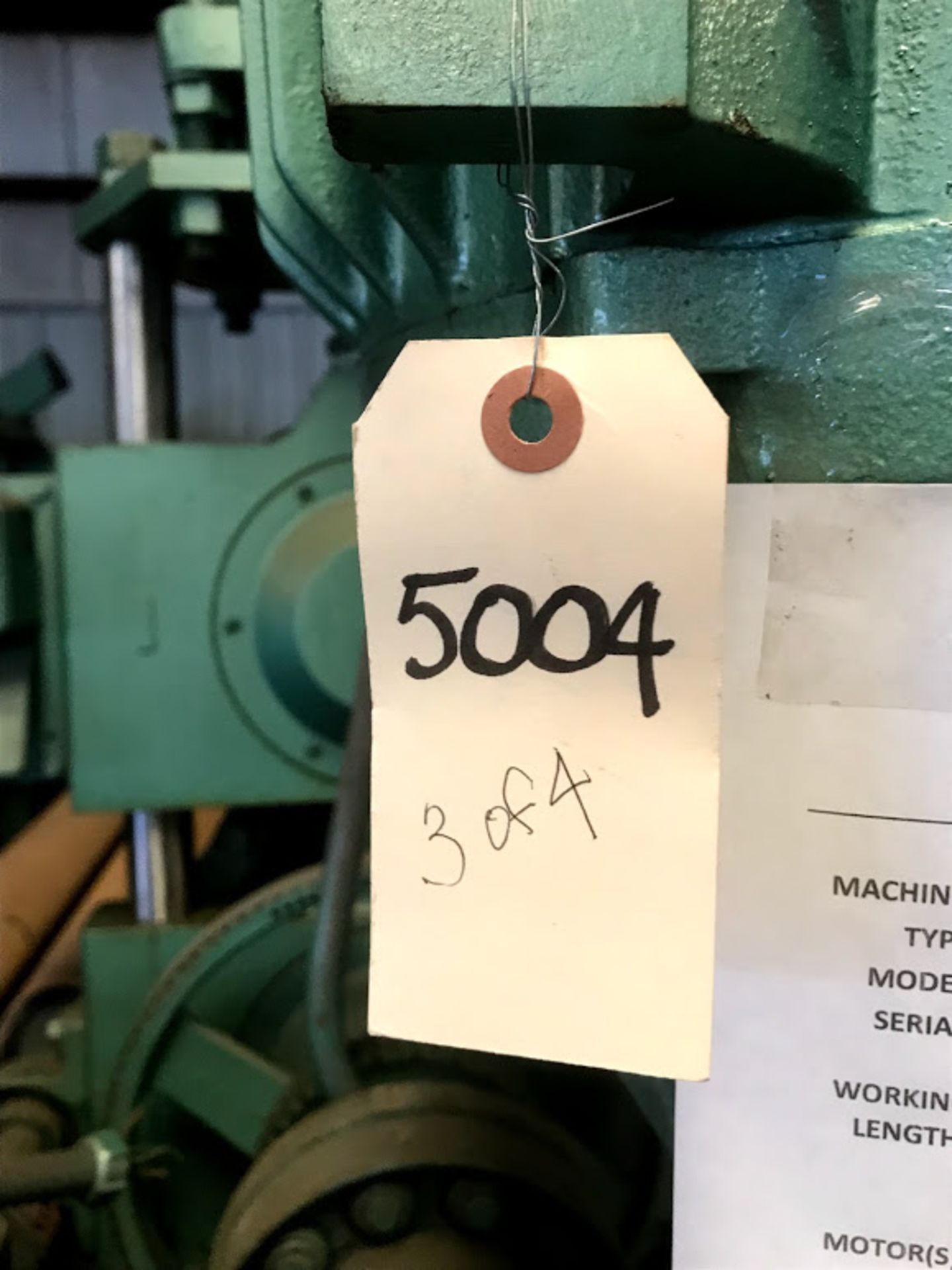 Gessner Squeezer Air Water Pressure, Working Length 14.5', Rigging Fee $250 - Image 5 of 7