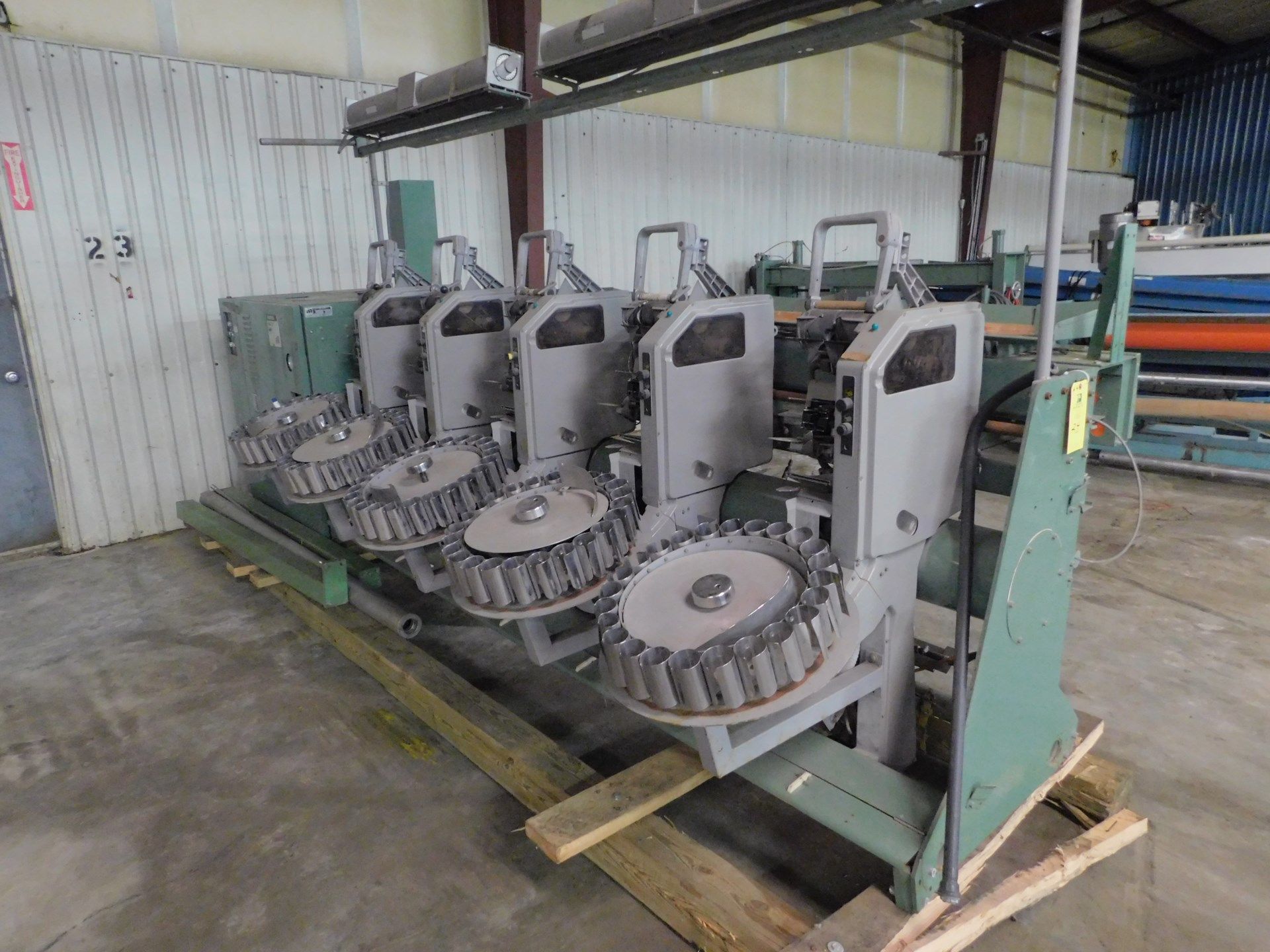 Murata Machinery Winding Machine, Model# 7R2, Serial# 89SX469040-01, 380V, 50 Hz, Working Width - Image 4 of 8