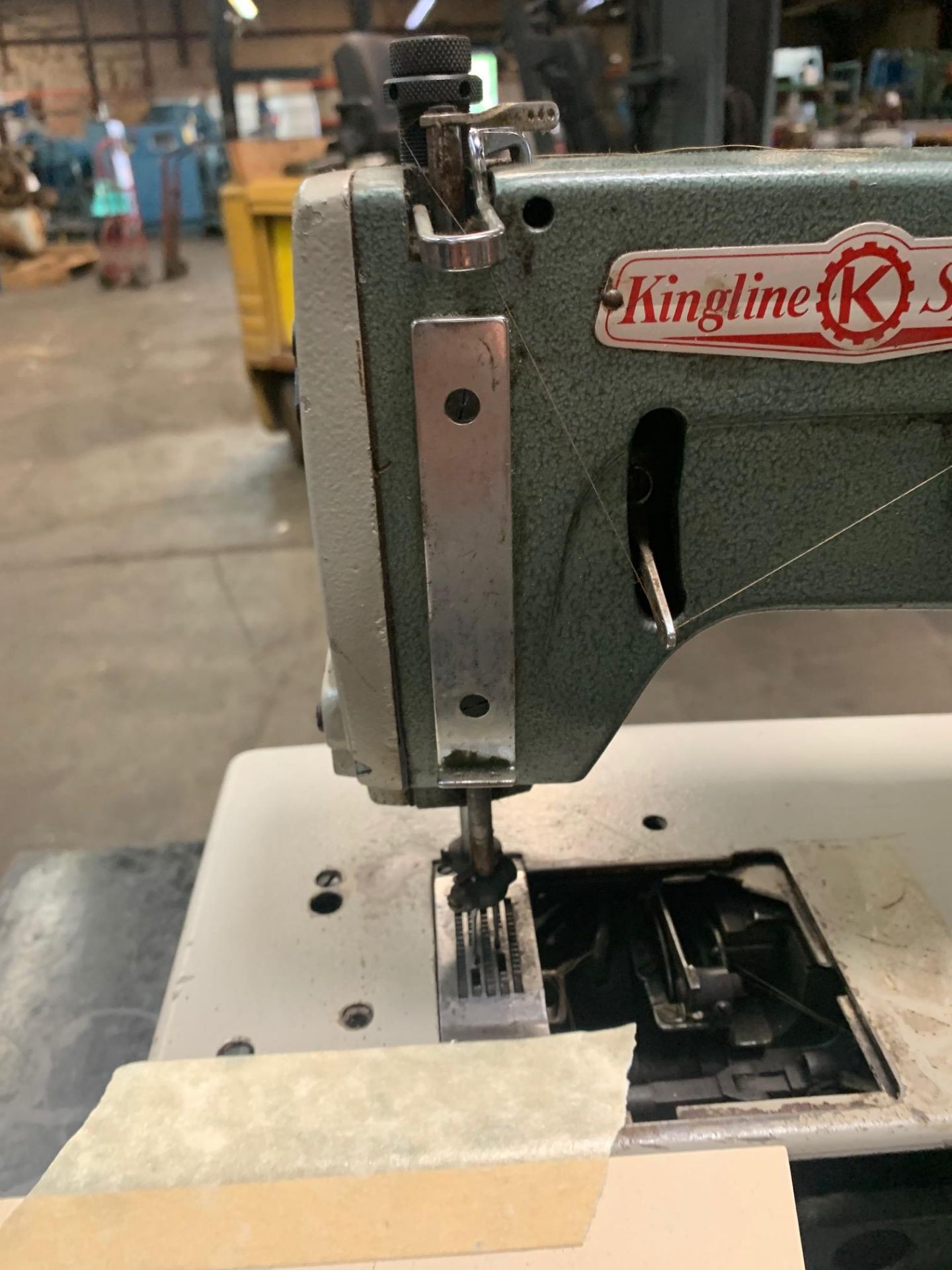 Kingline Special Model KA 1150 Chain Stitch Industrial Sewing Machine, Rigging Fee: $25 - Image 2 of 7