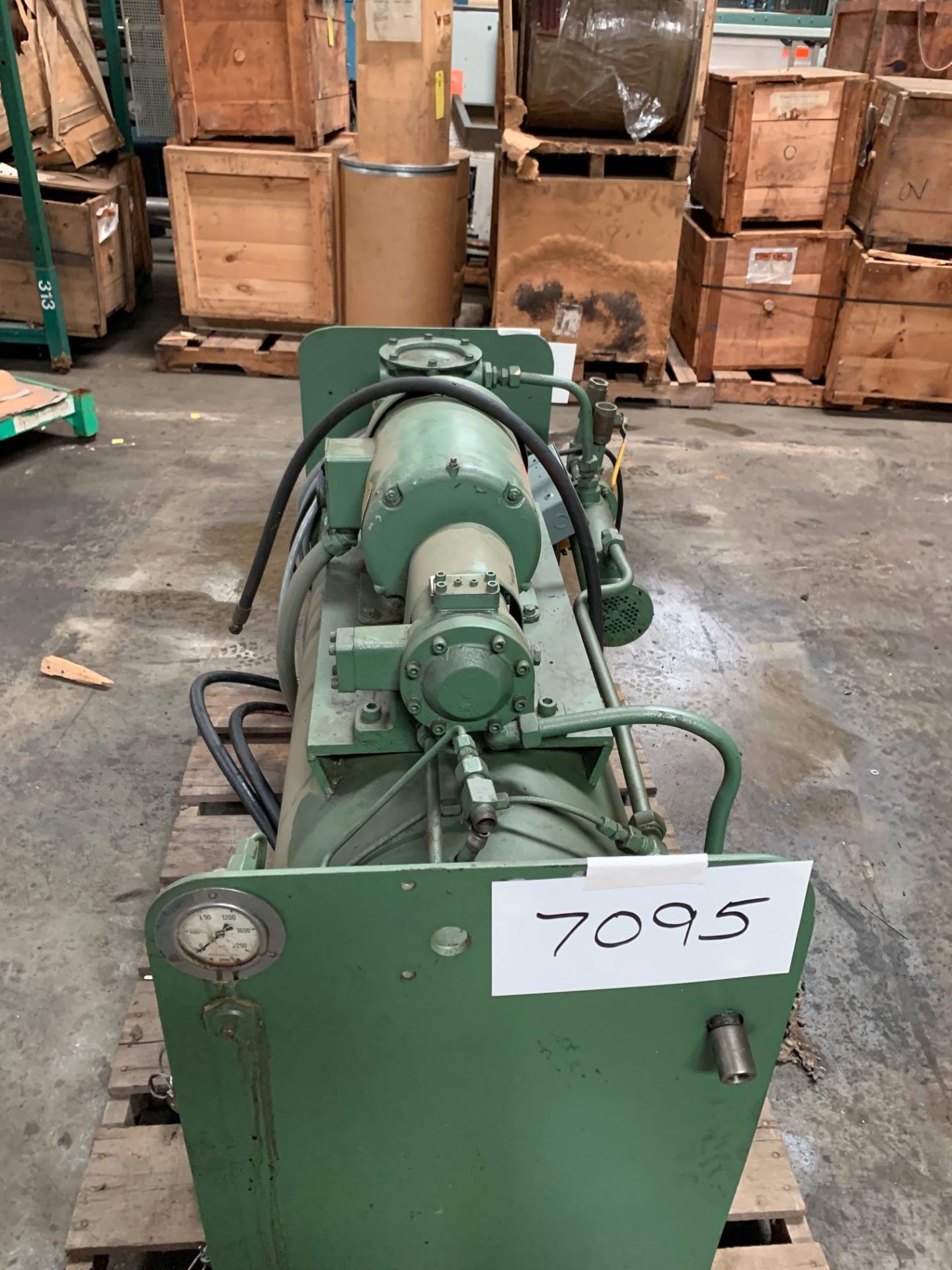 Menzel Hydraulic Unit. Model SPE. Serial 01081. 3Hp. 220/460 Volts, Rigging Fee: $25 - Image 3 of 9
