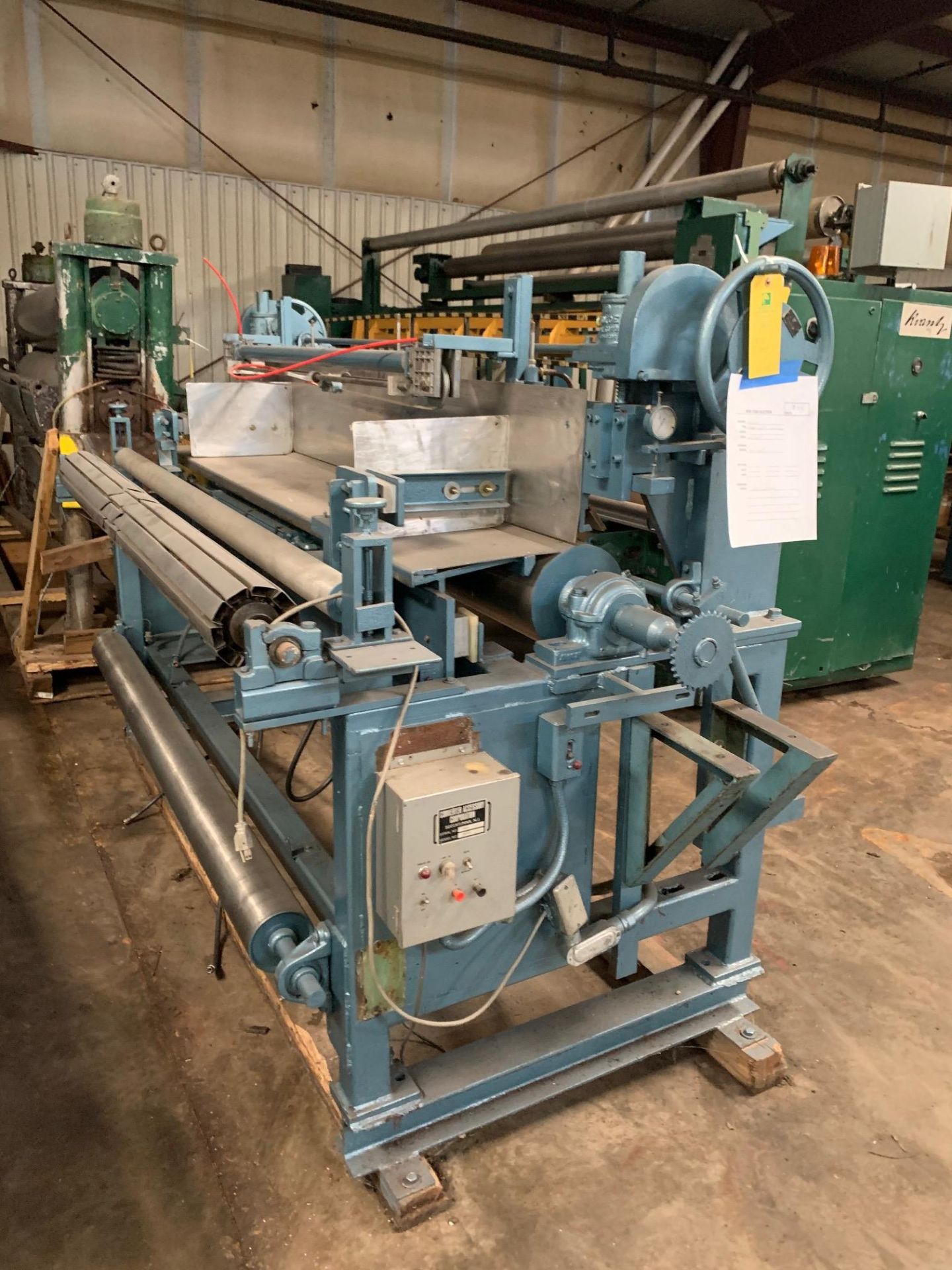 Herman Rubber & Plastic Machinery, Serial# 0042019, Working Width 80", Good Condition, Rigging - Image 3 of 5