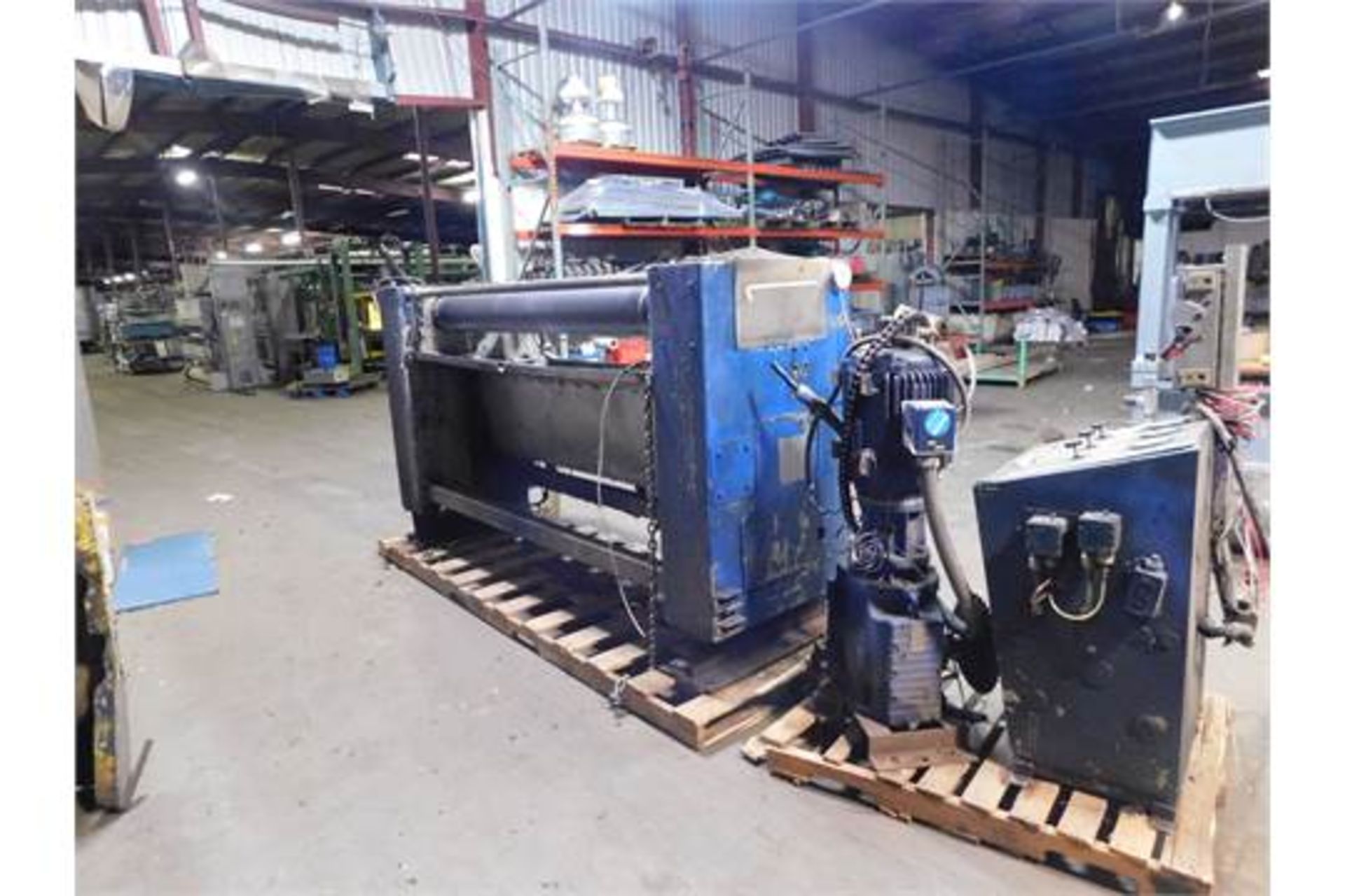 M-TEC D41751 Steam Finishing Machine. 94” Wide. 5HP. 220/460 Volts, Rigging Fee: $250 - Image 3 of 3