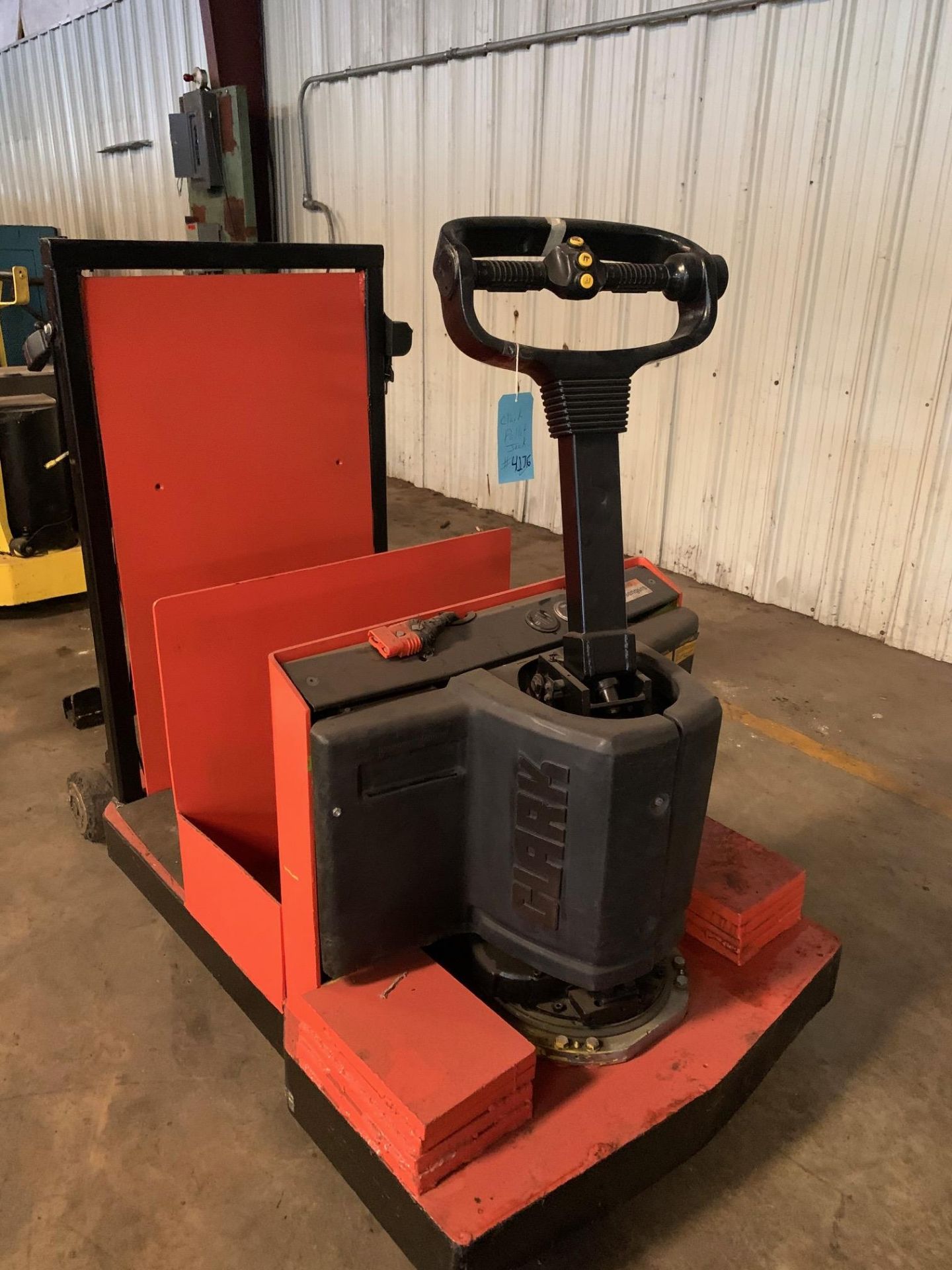 CLARK PWD 30 40 Pallet Jack A Frame Mover. 24 Volts DC, Rigging Fee: $5