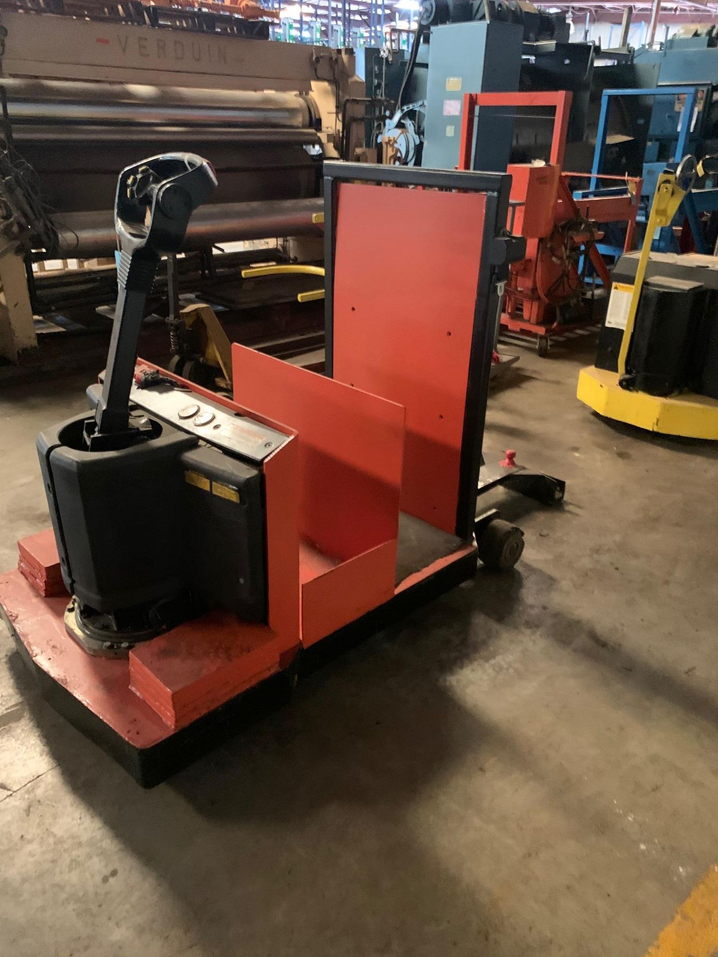 CLARK PWD 30 40 Pallet Jack A Frame Mover. 24 Volts DC, Rigging Fee: $5 - Image 6 of 9