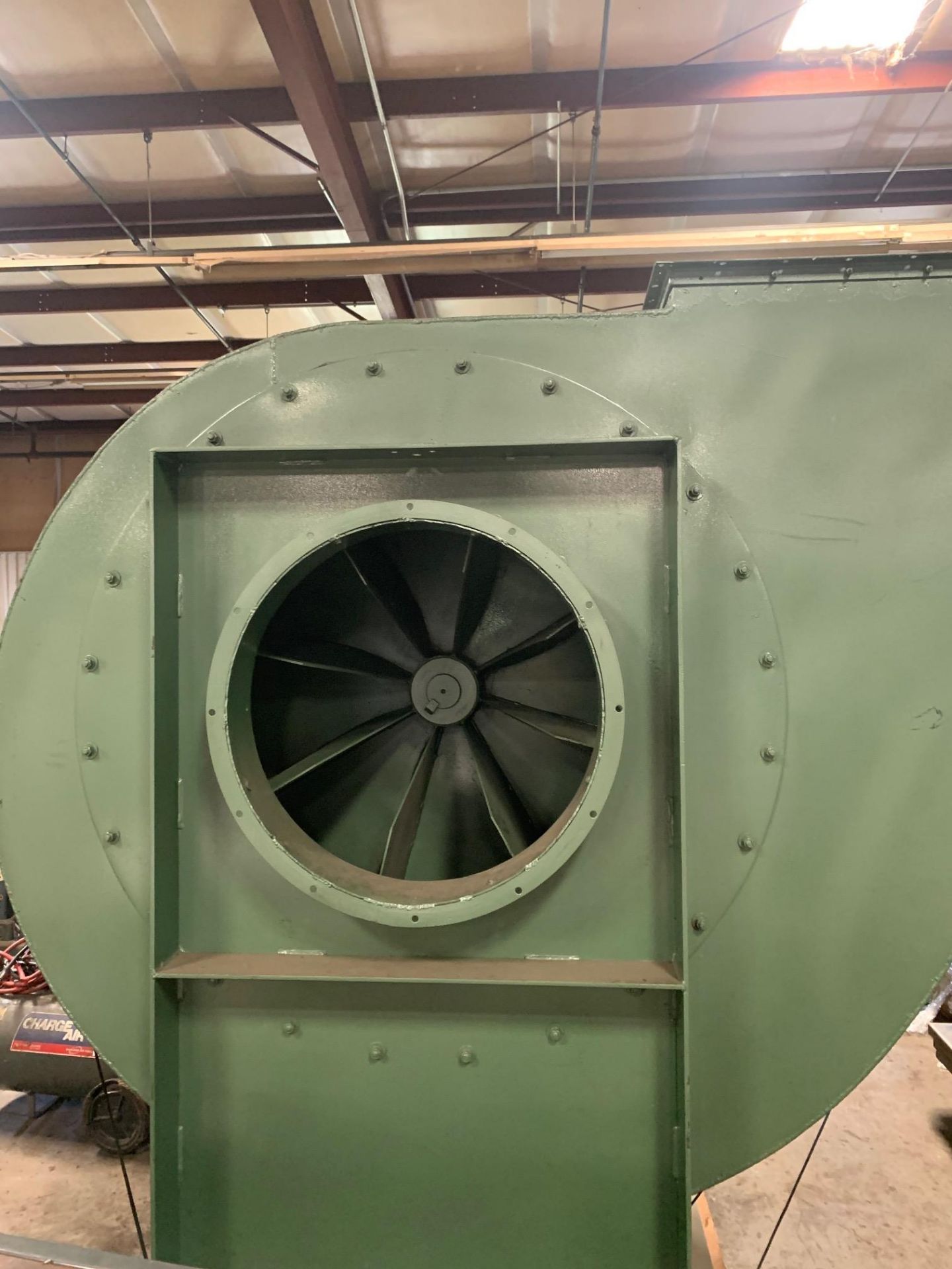 Blower Fan Blade 52”Diameter. Shaft 3,5”, Rigging Fee: $50 - Image 3 of 9