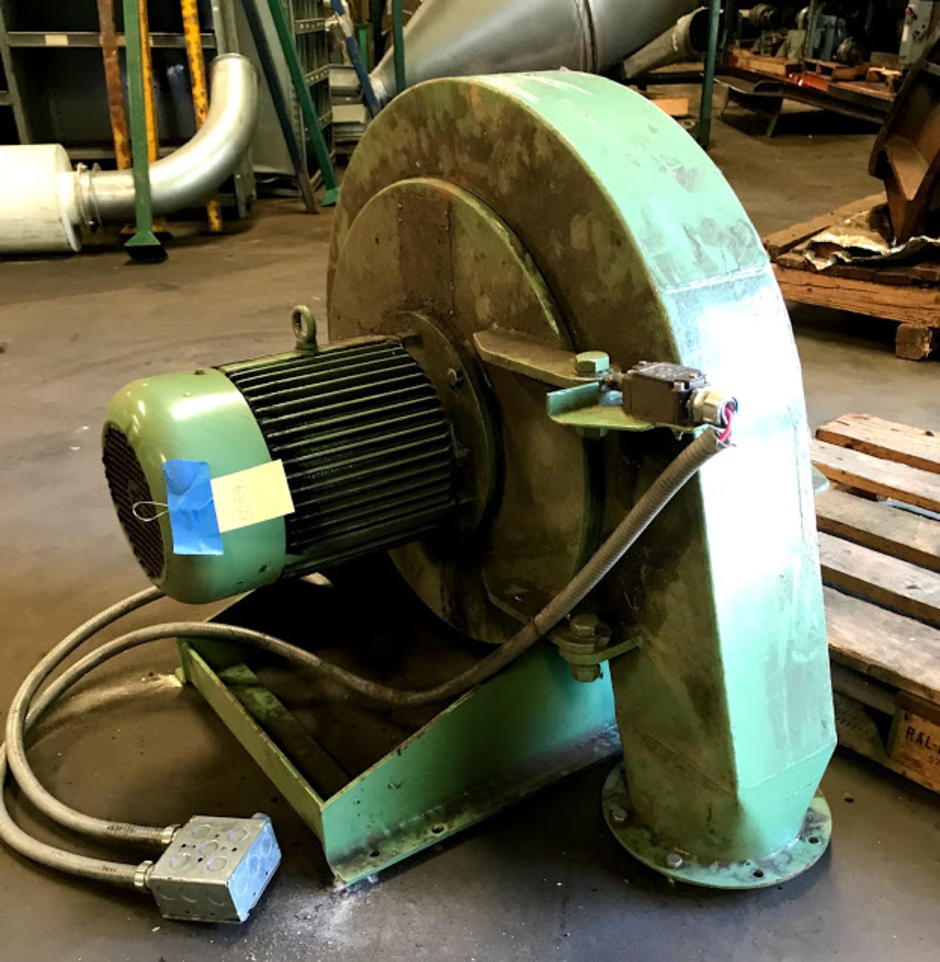 Dutchi Blower. Type DM 132 S2. 3480 RPM. 480 Volts., Rigging Fee: $25 - Image 2 of 5