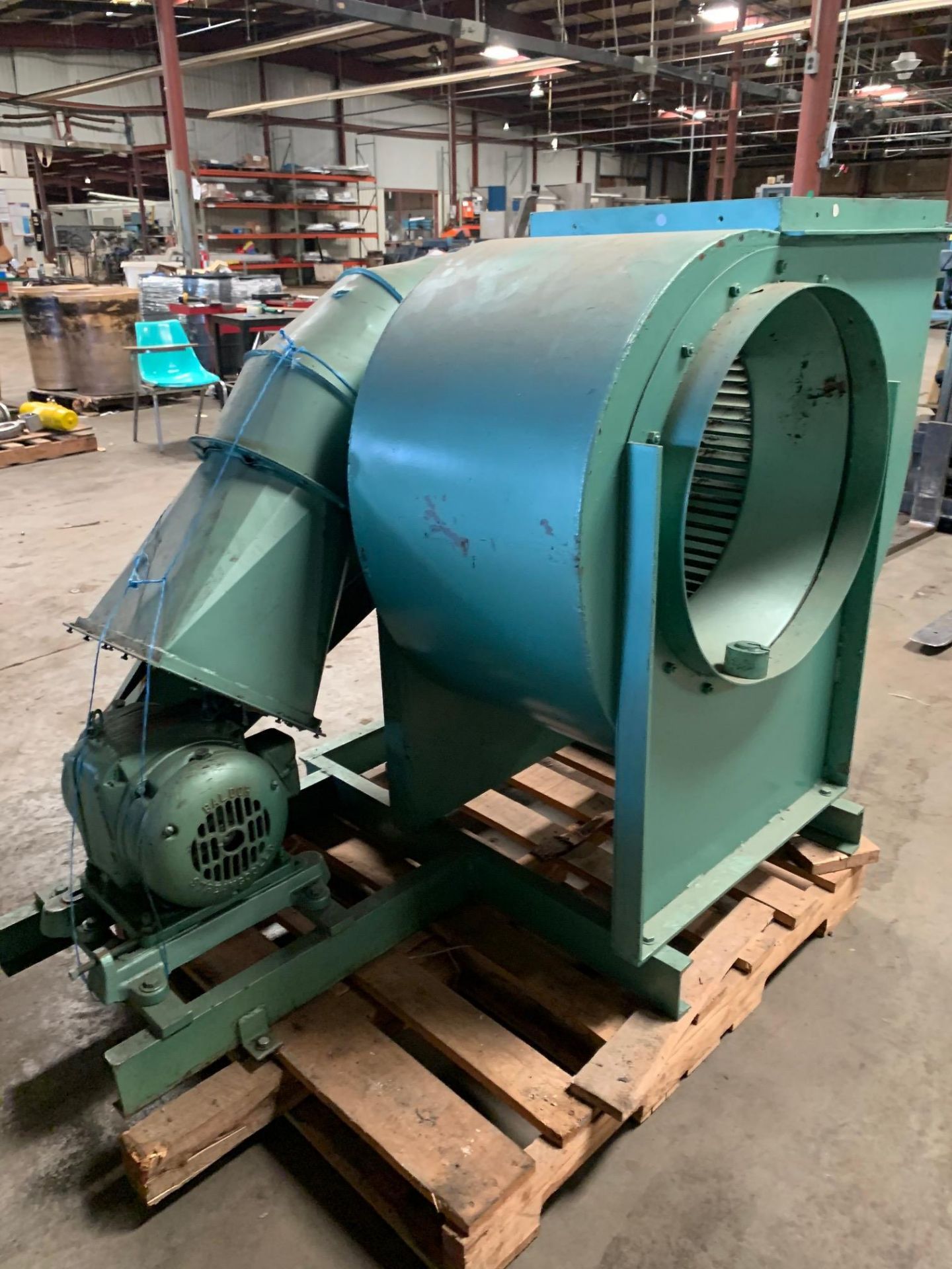 Suction Fans 5HP 220/460 volts 1750 Rpm, Rigging Fee: $25