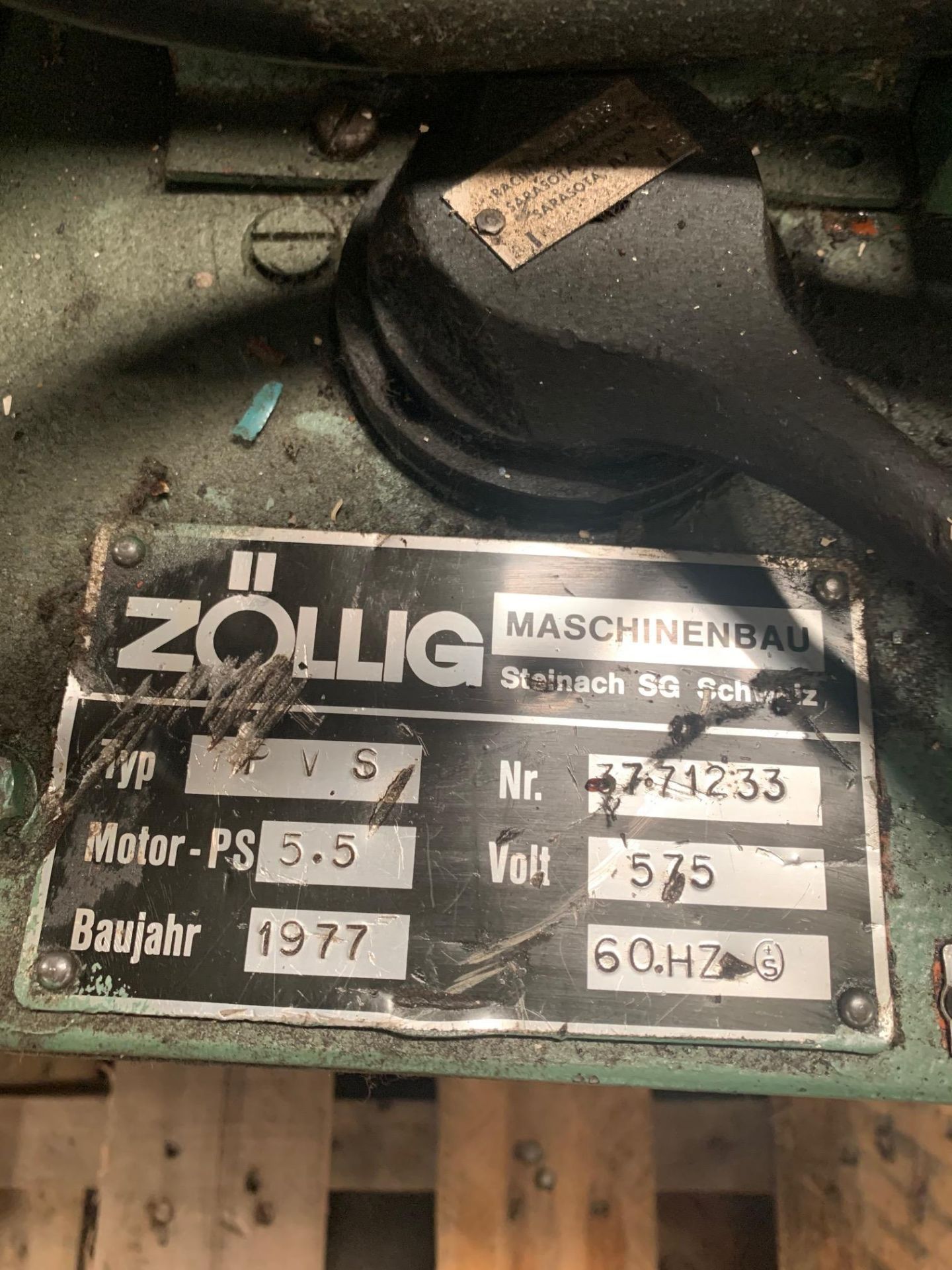 Zollig Hydraulic Pump. Type VS. 5 Hp. 230\460 Volts, Rigging Fee: $30 - Image 2 of 6