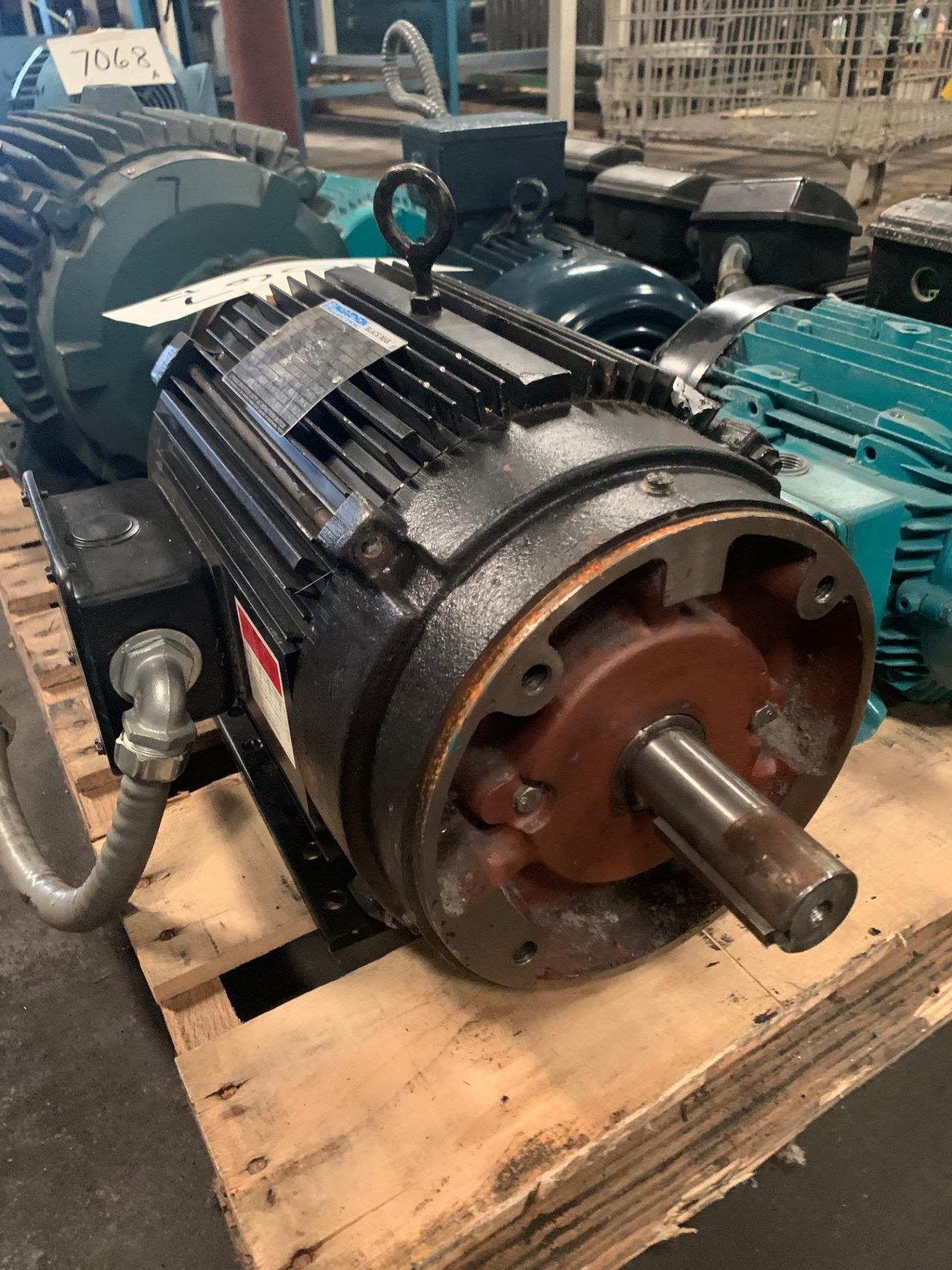 Marathon Black Max 7.5 HP 220/480 Vols 375o RPM, Rigging Fee: $10 - Image 2 of 5