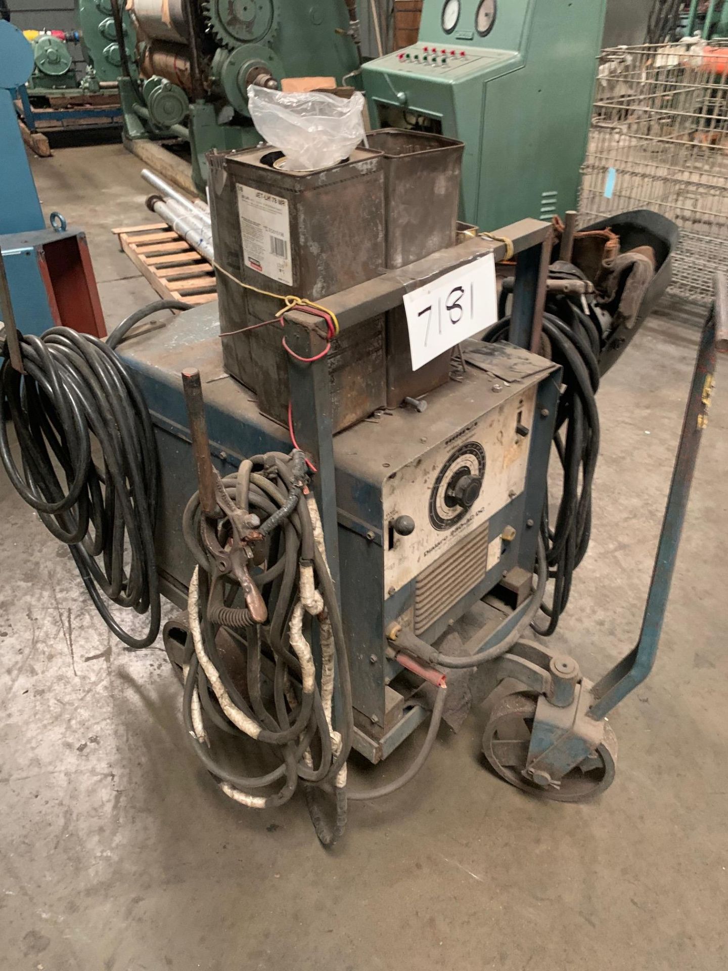 Miller Welding Dialarc 250 AC/DC Serial 1N138435. Volts 208/460 AC 250 Amps. AC / DC, Rigging - Image 6 of 8