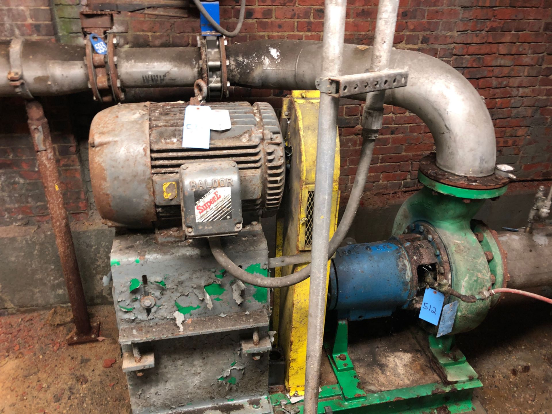 Goulds Pump & GE 100 HP Motor