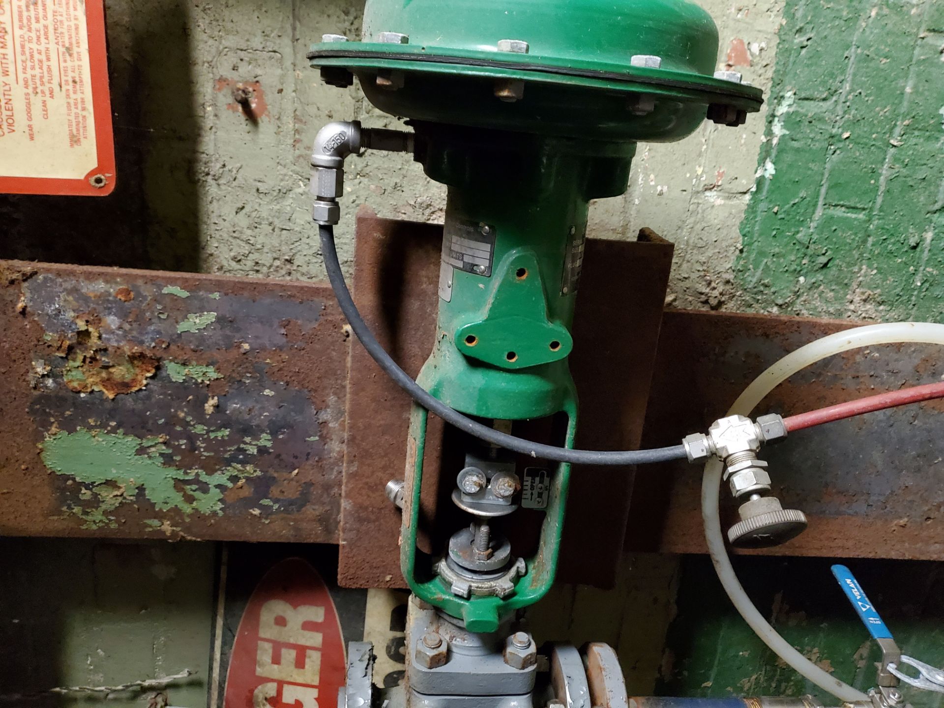 (19) Fisher Positioner Valves (Located building 12 basement)