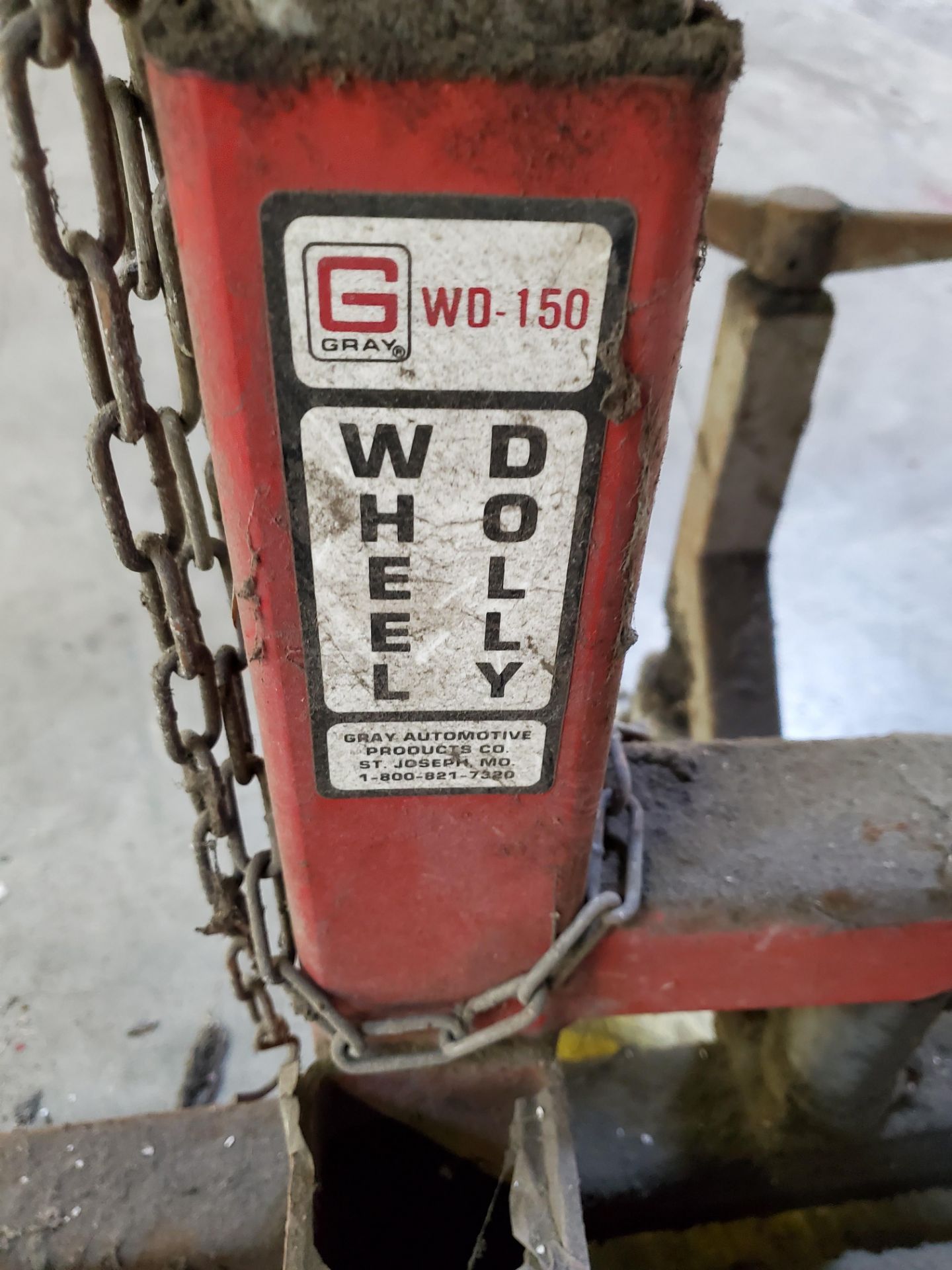 Wheel Dolly, Gray WD-150 - Image 2 of 3