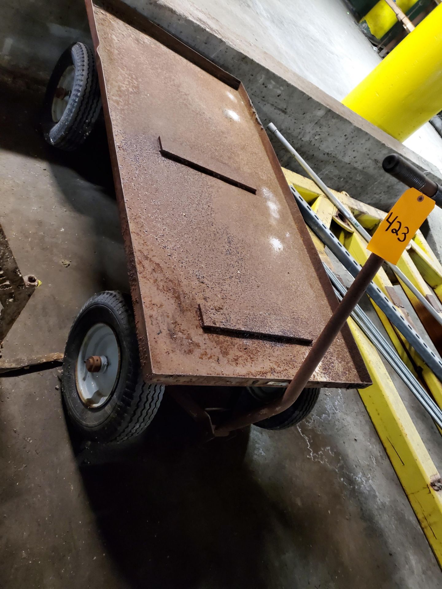 Metal Cart, 4 wheels - Image 3 of 3