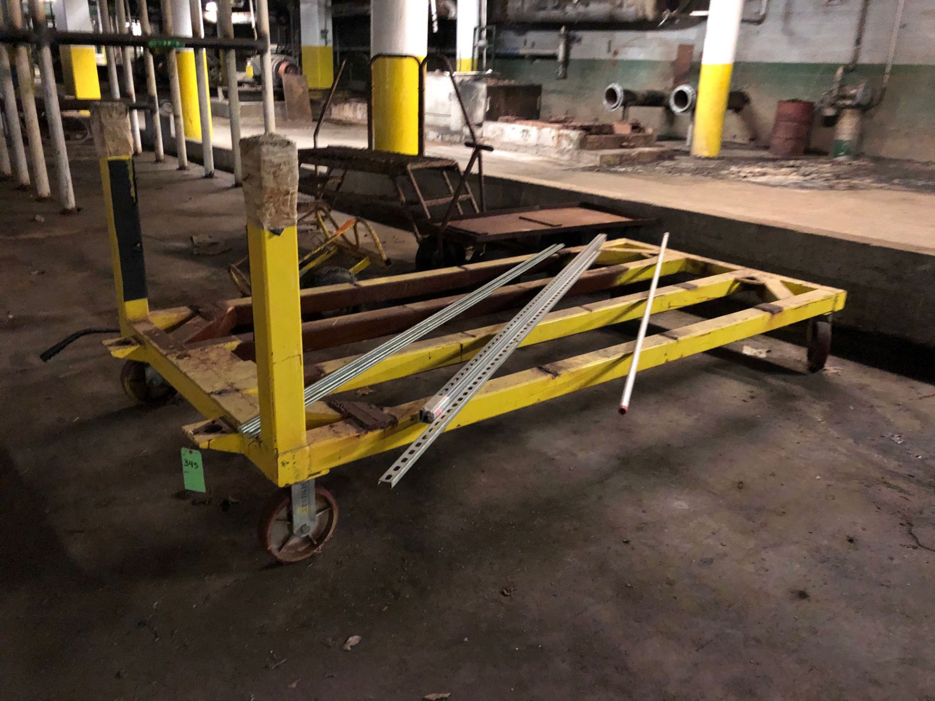 Metal Cart with wheels