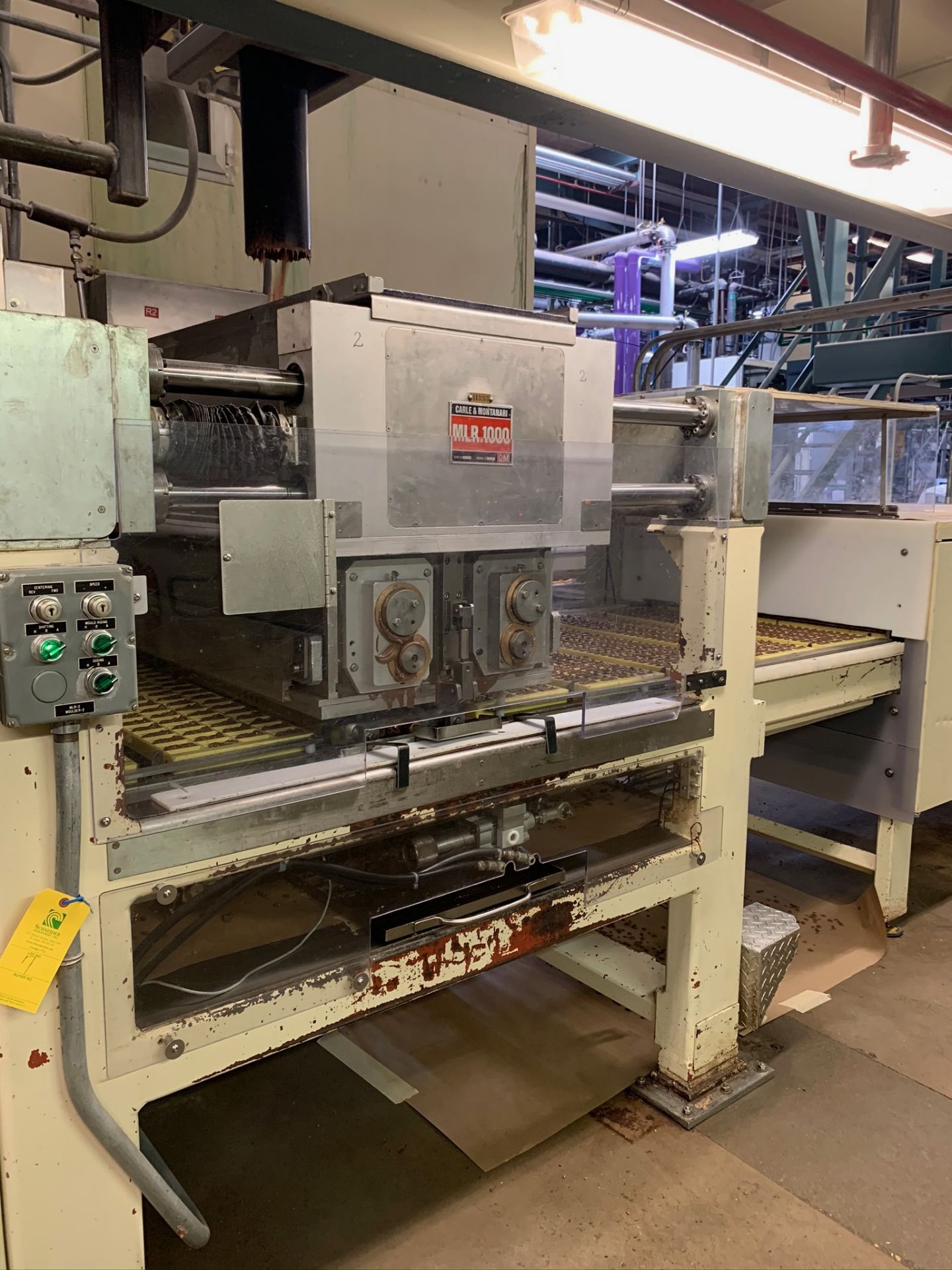 (Located in Burlington WI) Carle & Montanari Chocolate Moulding Line Incl. RIGGING FEE: $159,000 - Image 20 of 36