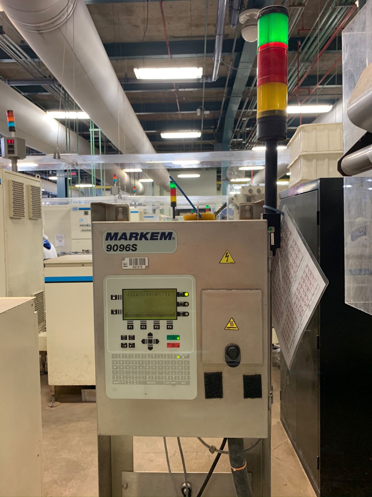 (Located in Burlington WI) Markem Coder 9096S . RIGGING FEE: $1900 - Image 2 of 2