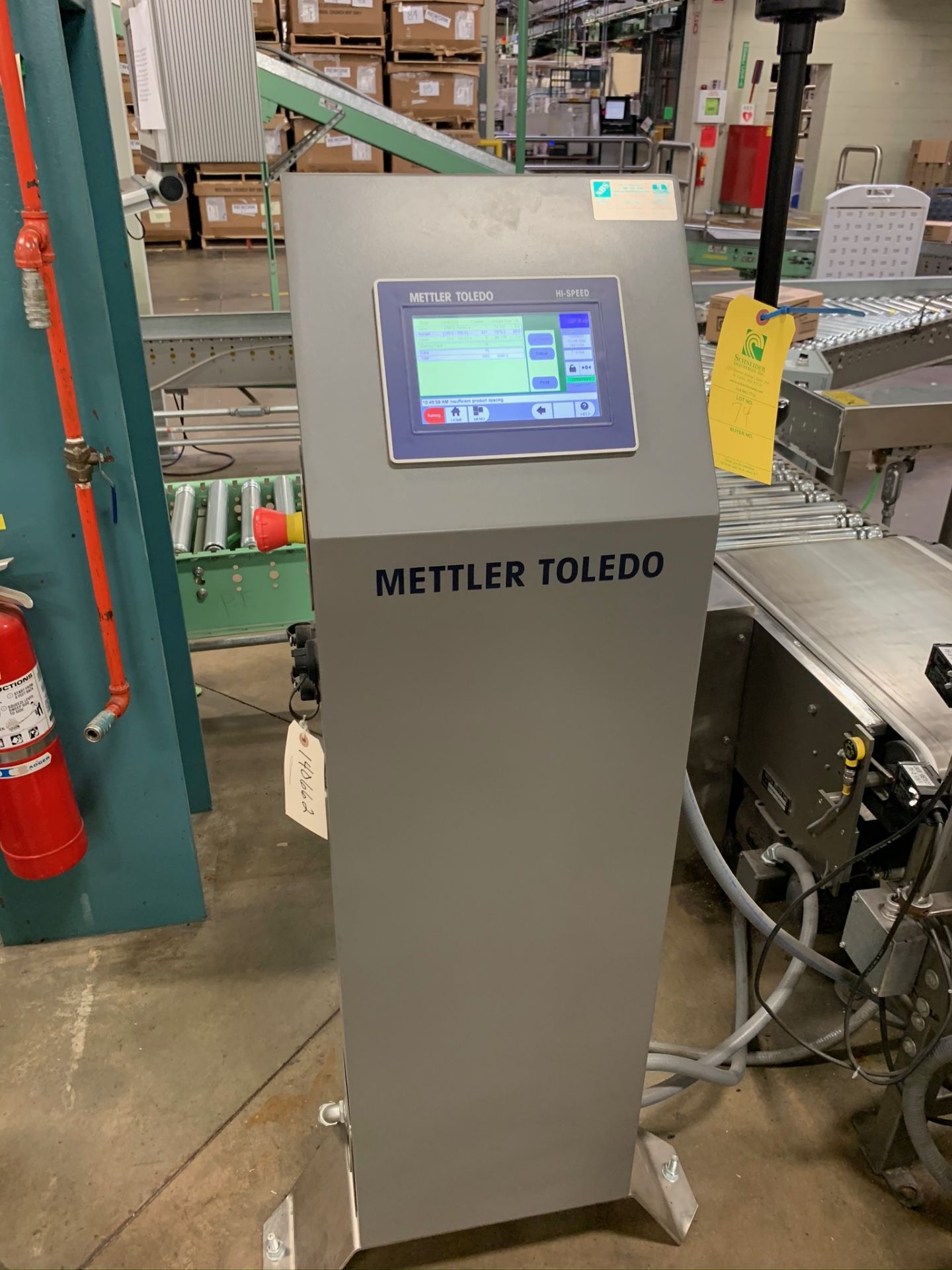 (Located in Burlington WI) Mettler- Toldeo Hi-Speed Checkweigher For Case. RIGGING FEE: $1900 - Image 2 of 5