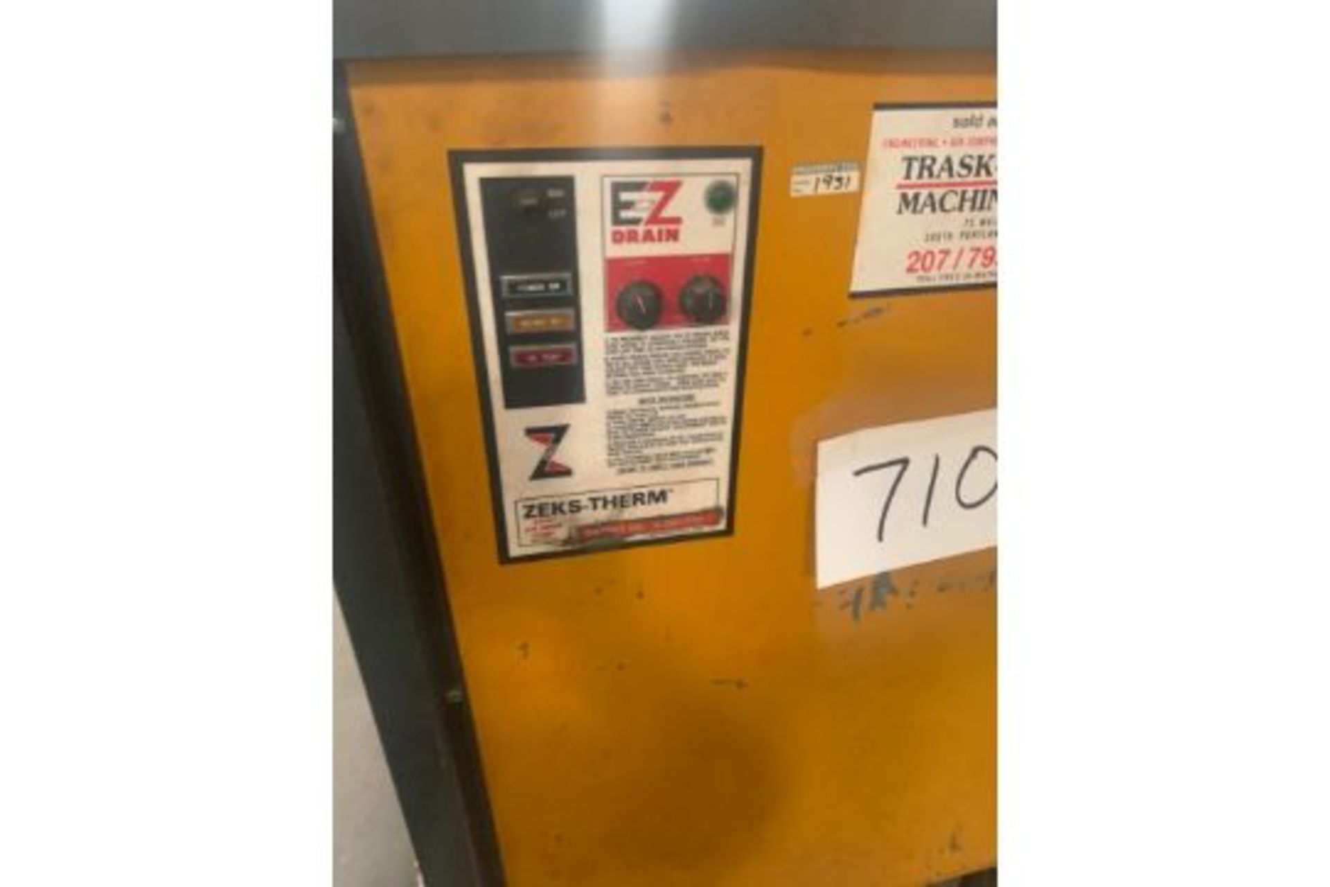 Zelda Air Dryer compressor model 250H se 16237 volt 460 , Rigging Fee: $50 - Image 3 of 6