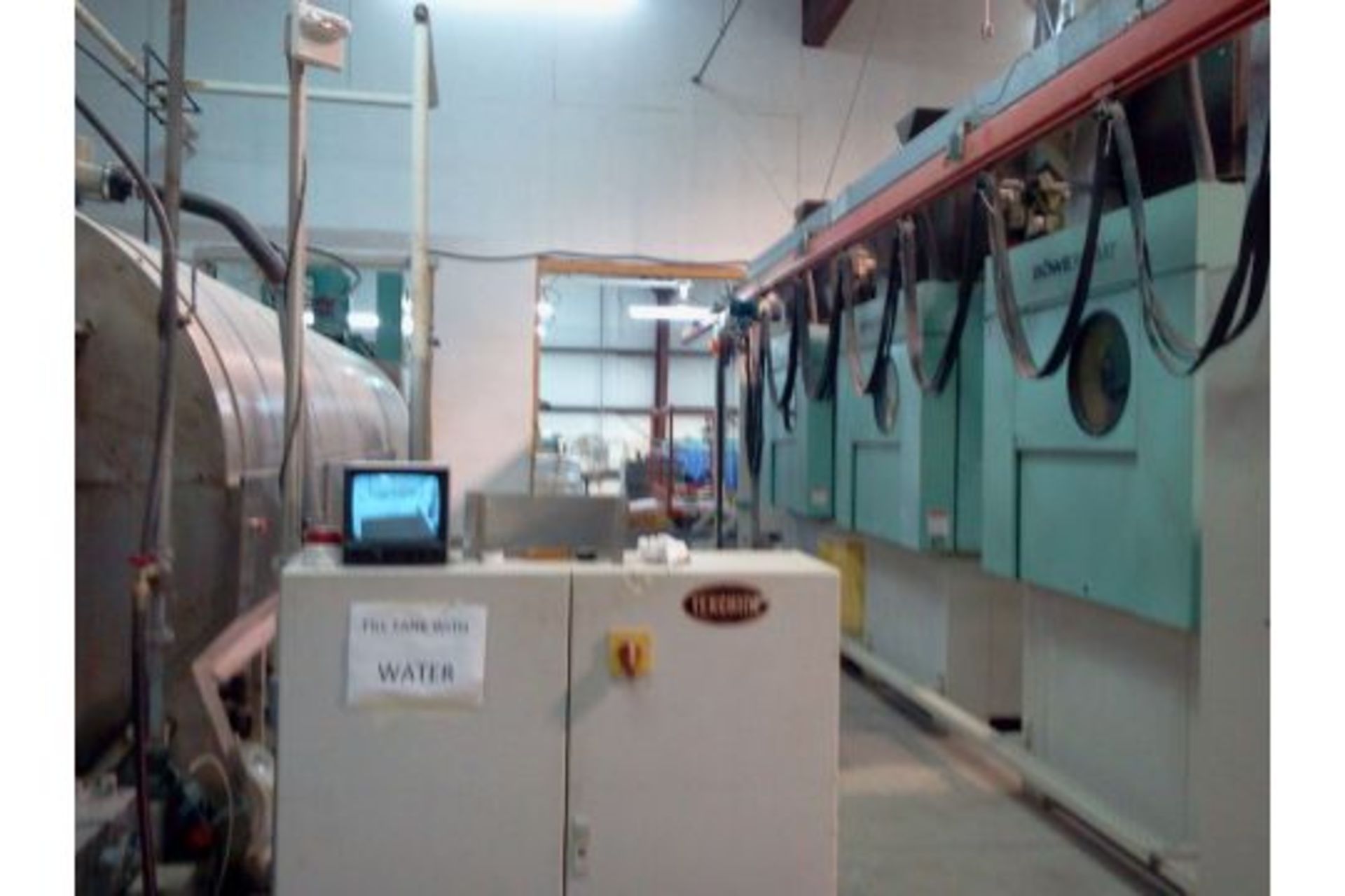 BOWE PASSAT Dryer Gas/Steam Heated. Model 258.50G-WV. Serial 9314.88.08 Capacity 50,0 kg. - Image 2 of 3