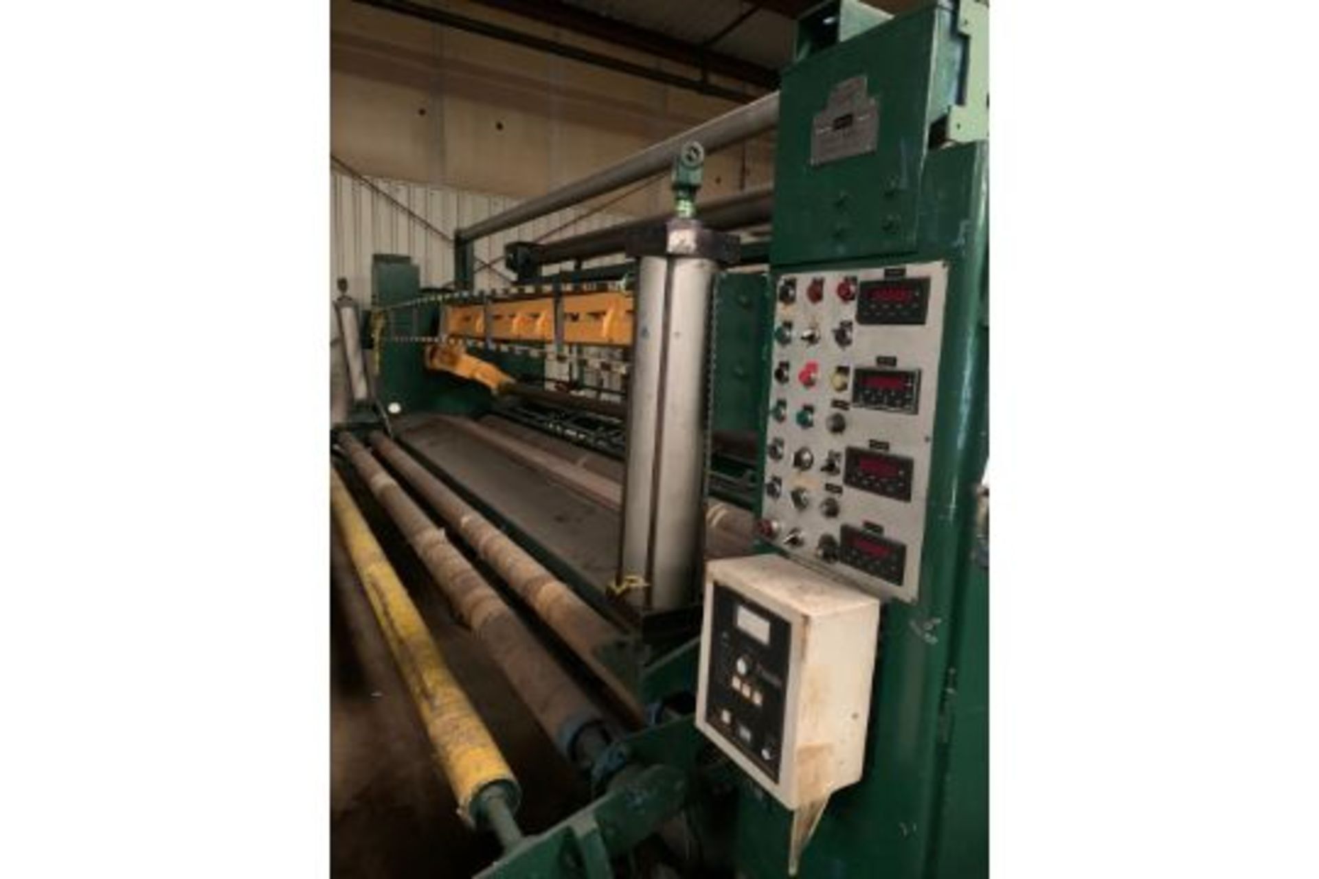 Kranz Automatic Roll Up 154” Model 701MM. Serial S2000 5Hp 220460 Volts, Rigging Fee: $250