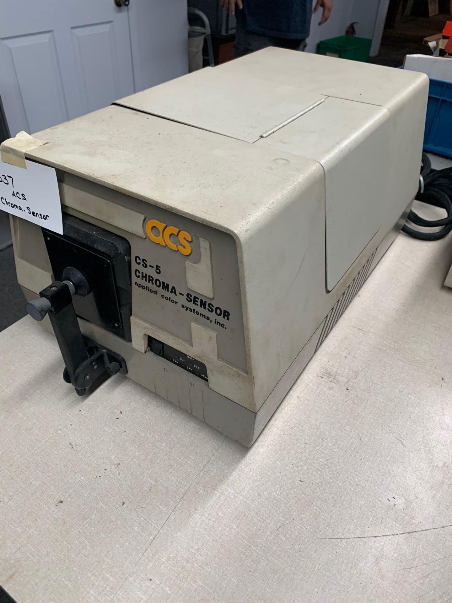 Lab Equipment - ACS CS-5 CHROMA SENSOR Color System Serial 0175, Rigging Fee: $5 - Image 3 of 6