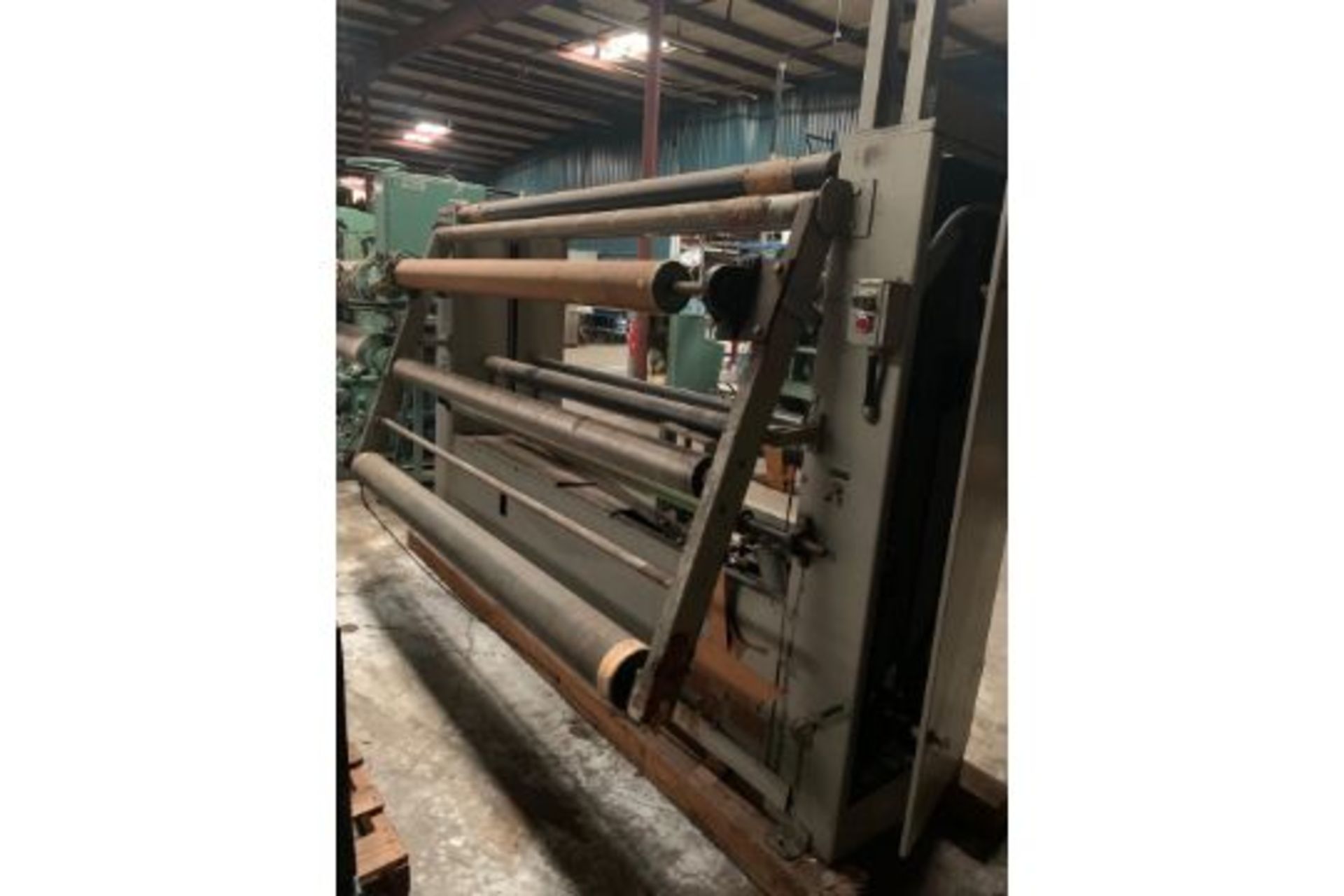 Kiltex C Surfers Unwinding and Windings machine 80” with compensators and oscillator rolls 3hp 220 - Image 3 of 7