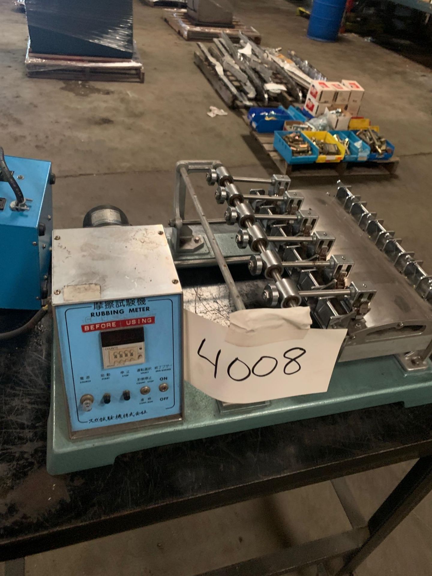 SUGA Test Instruments Co. Ltd. - Rubbing Meter Model FR-2, Rigging Fee: $25 - Image 7 of 7