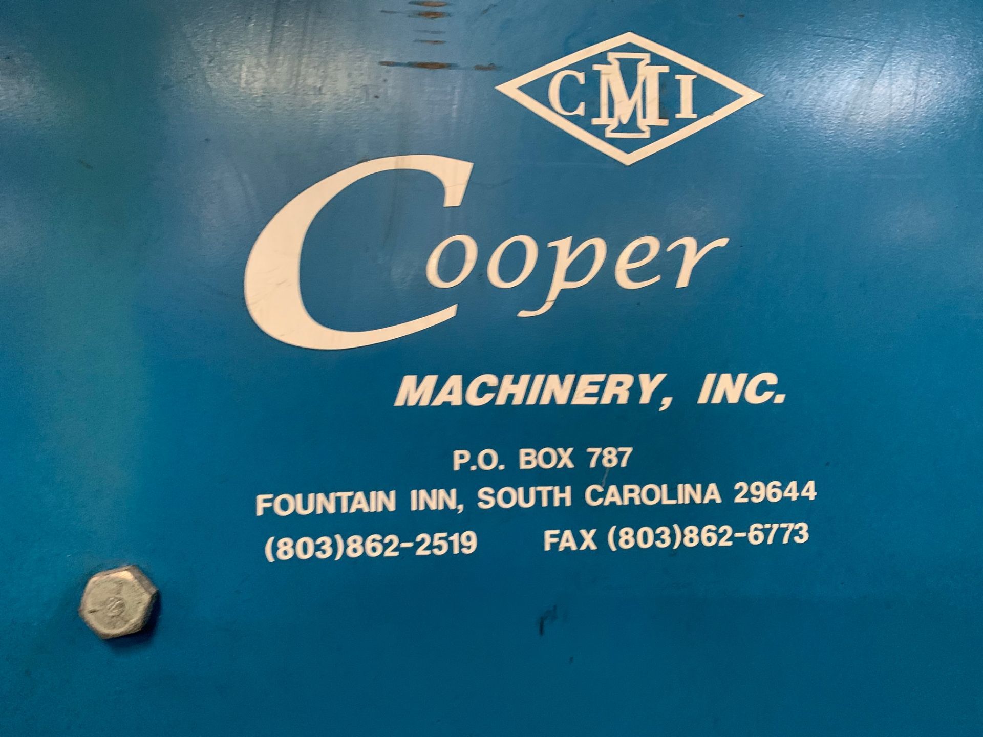 Cooper Inspection Machine, Working Width 130", Good Condition, Rigging Fee $150 - Image 7 of 7