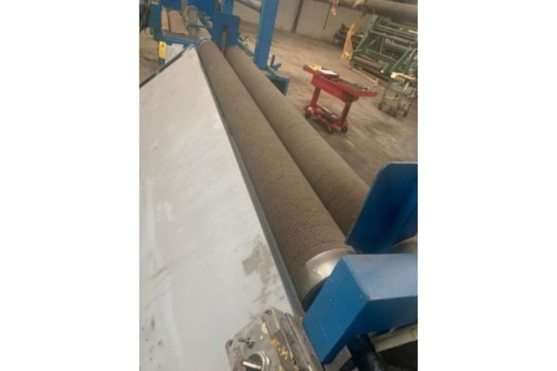 Custom Rollup (2) 6in Diameter Rolls. With the inspection 80” Wide. Includes DC Control. 220 - Image 4 of 5