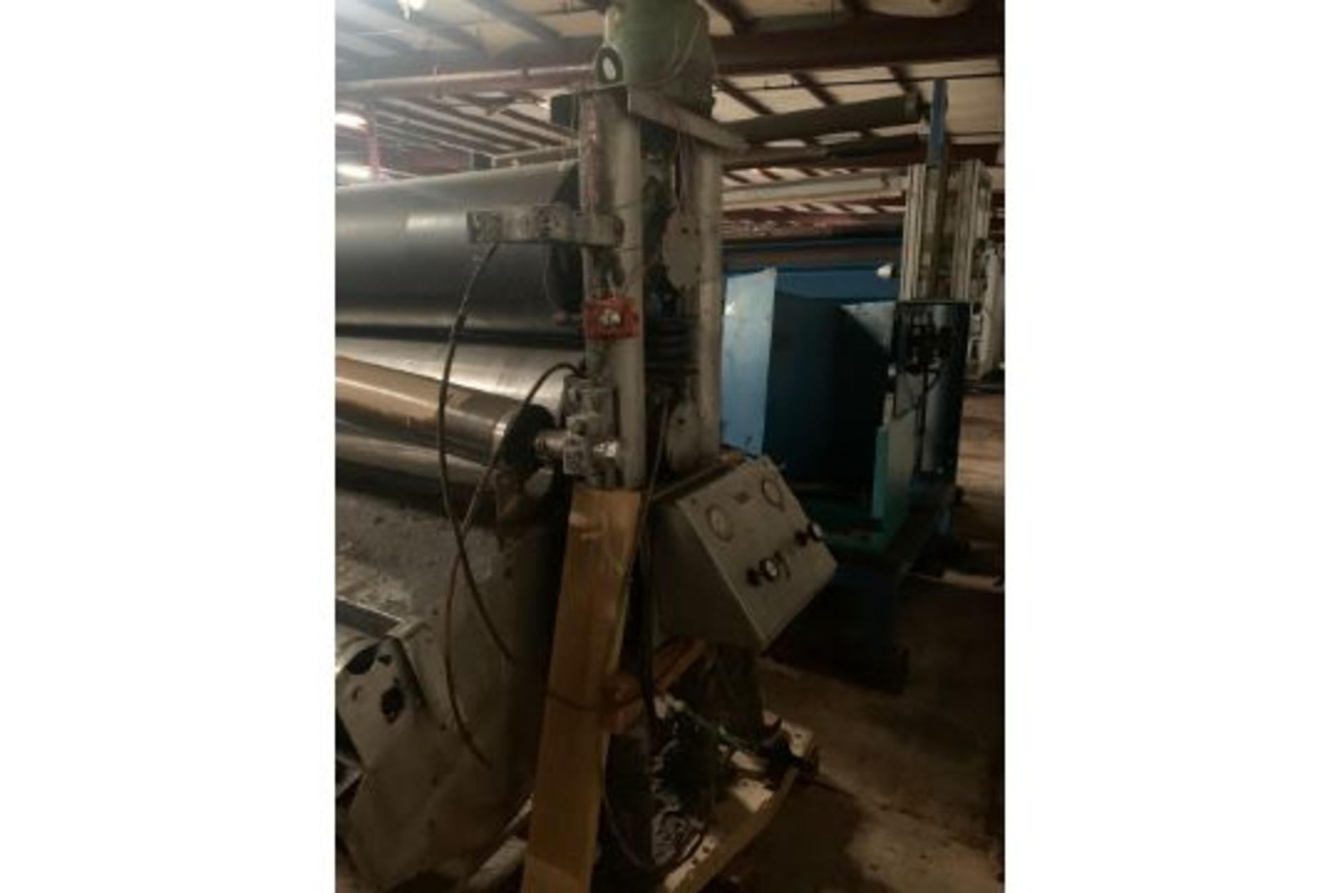 Kuster Padder 128” (2x16”Diameter) Rubber to Steel Model M 7977. Serial 255-74, Rigging Fee $250 - Image 4 of 6